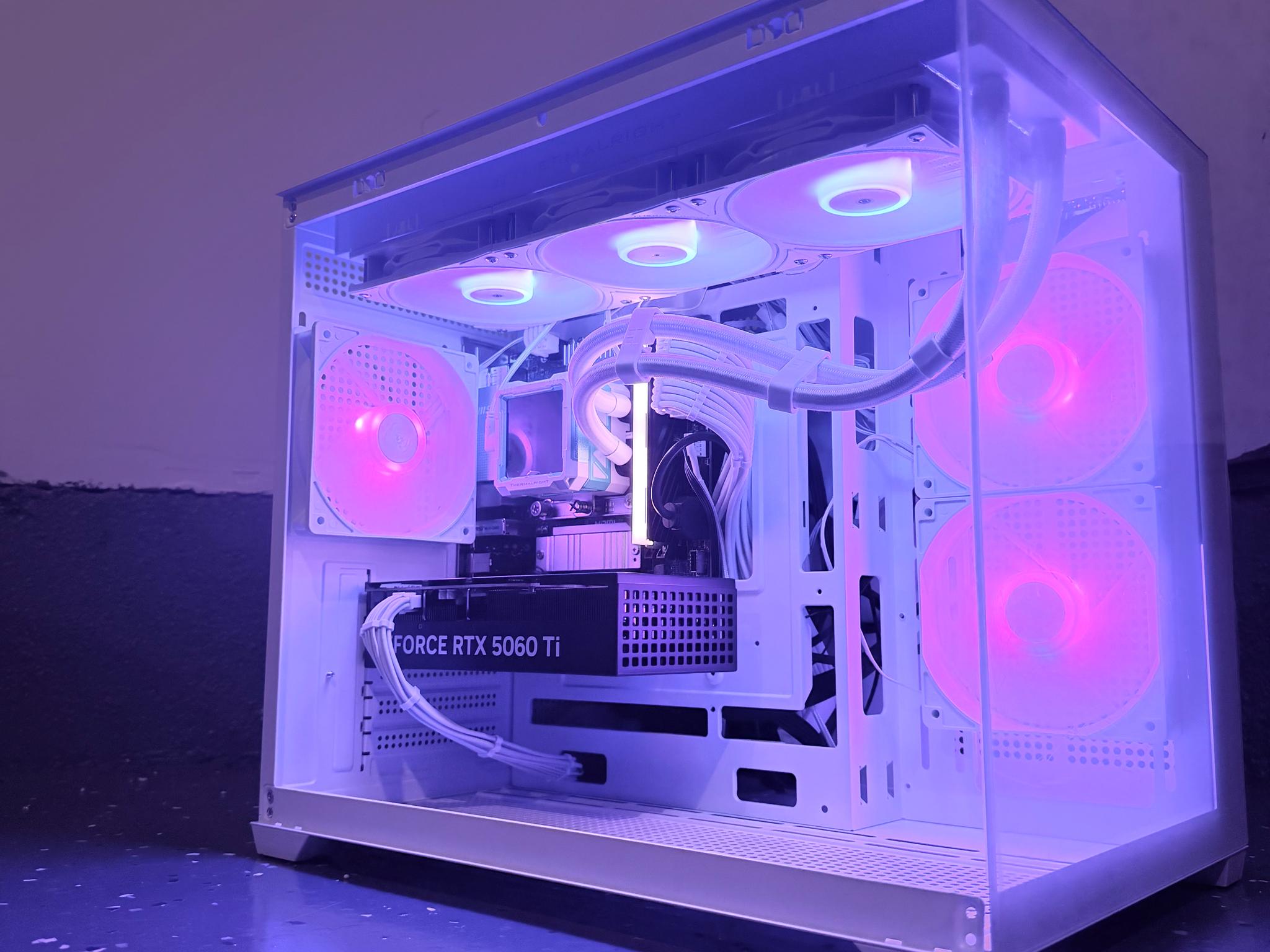 🌈"Celestial Glacier"⚪️ | 1440p Gaming + AI | RTX 5060 Ti 16GB | Ultra 7 265F | 16B DDR5 | 1TB SSD