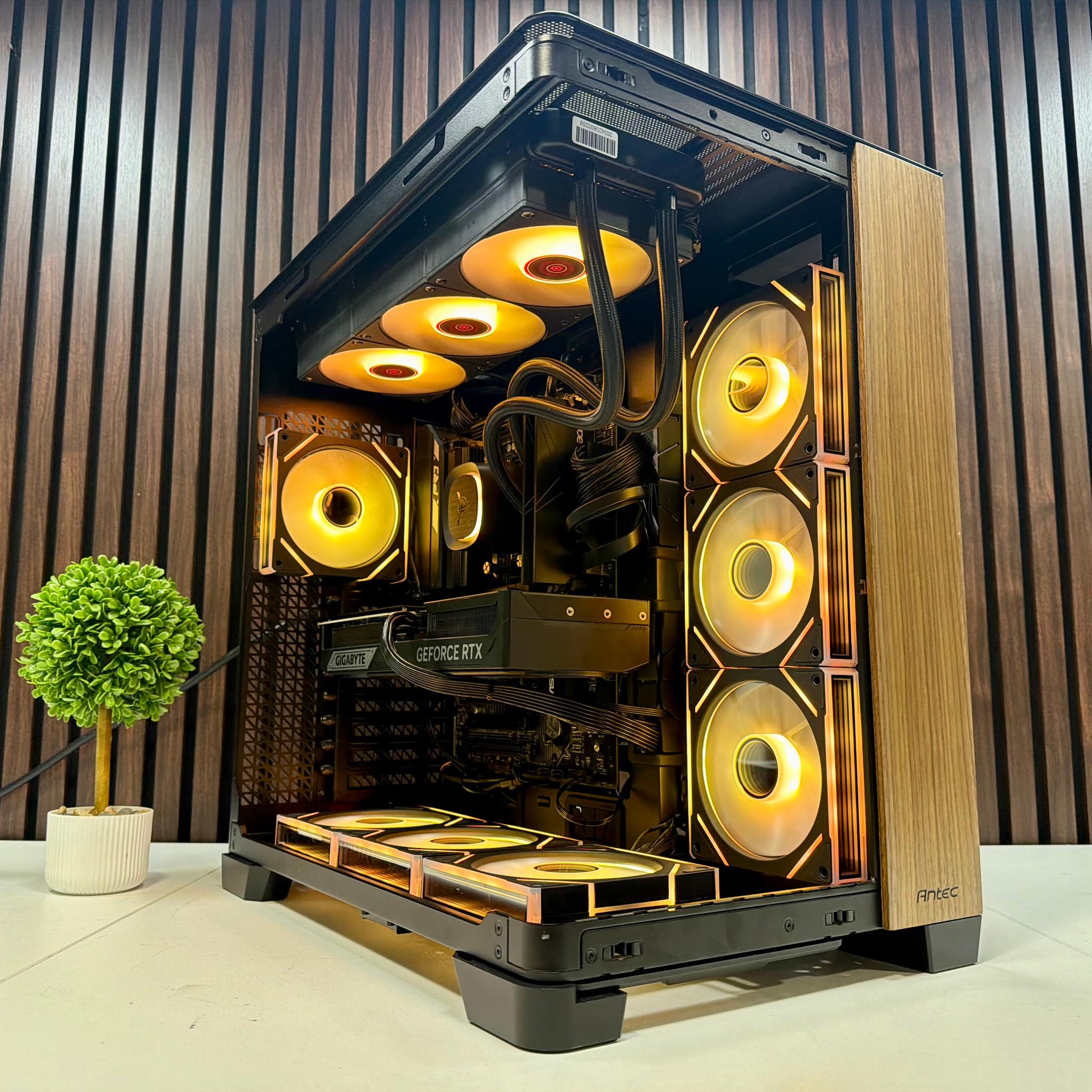 RTX 5070 TI | Ryzen 9800X3D | 32GB DDR5 CL 30 | 2TB M.2 | 1200 Watt Gold PSU | AIO