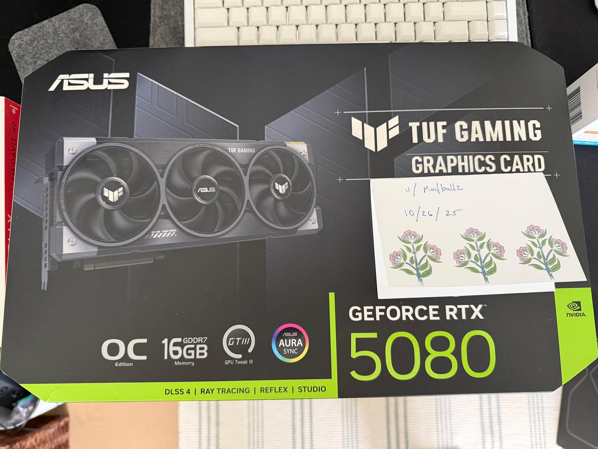 NVIDIA ASUS TUF 5080