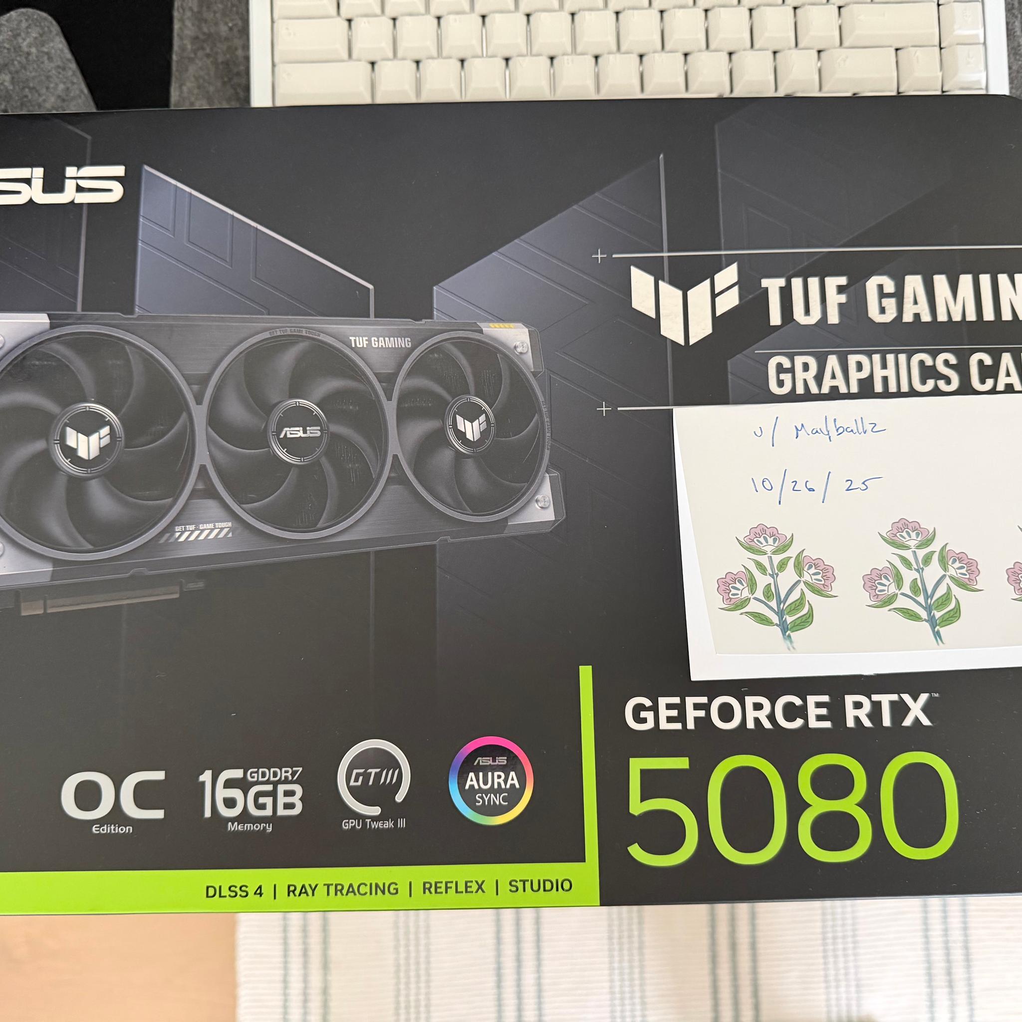 NVIDIA ASUS TUF 5080