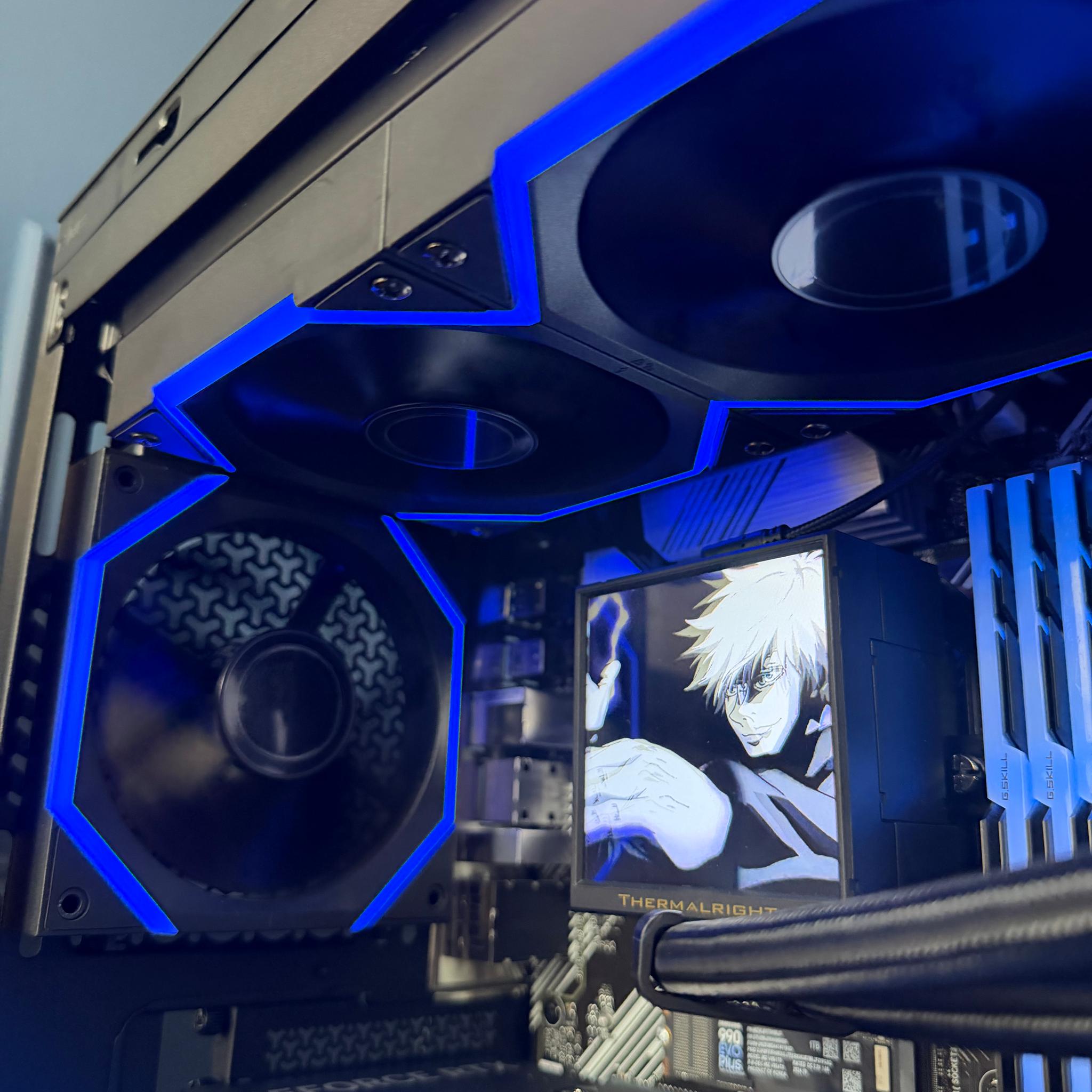 🎮 CUSTOM SHOWCASE GAMING PC | RTX 4070 + RYZEN 9 5900X