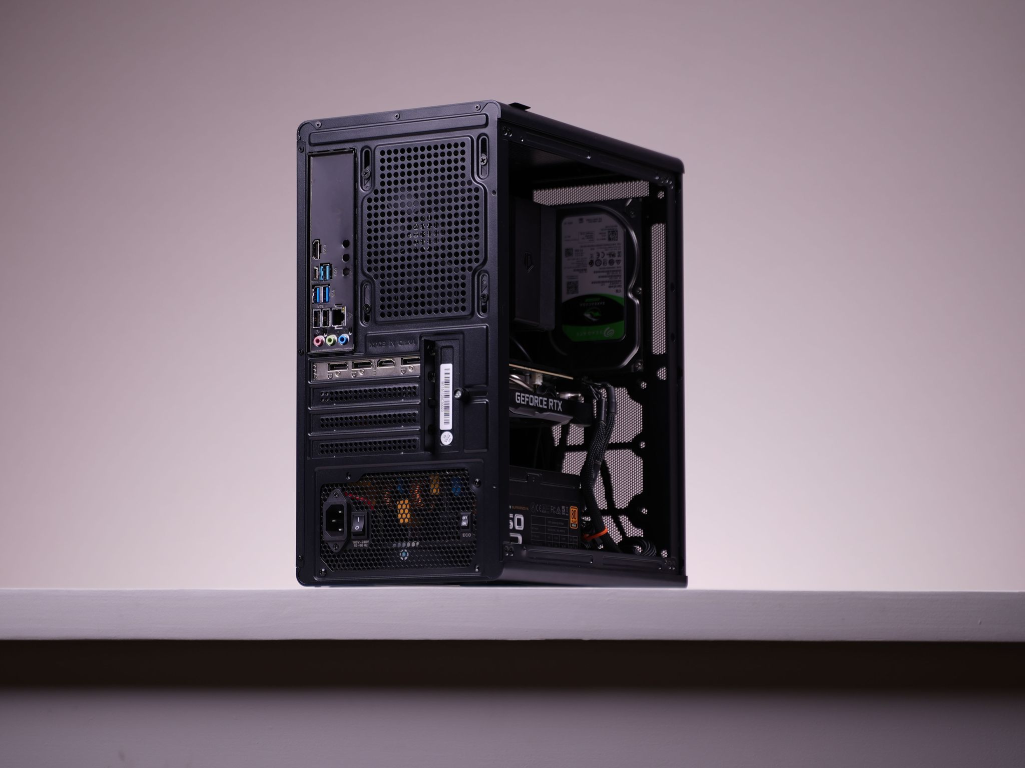 “Ecoform 14” RTX 2060 Super Intel Core i7 8700 16GB 1.2TB Windows 11 Gaming PC Powerhouse
