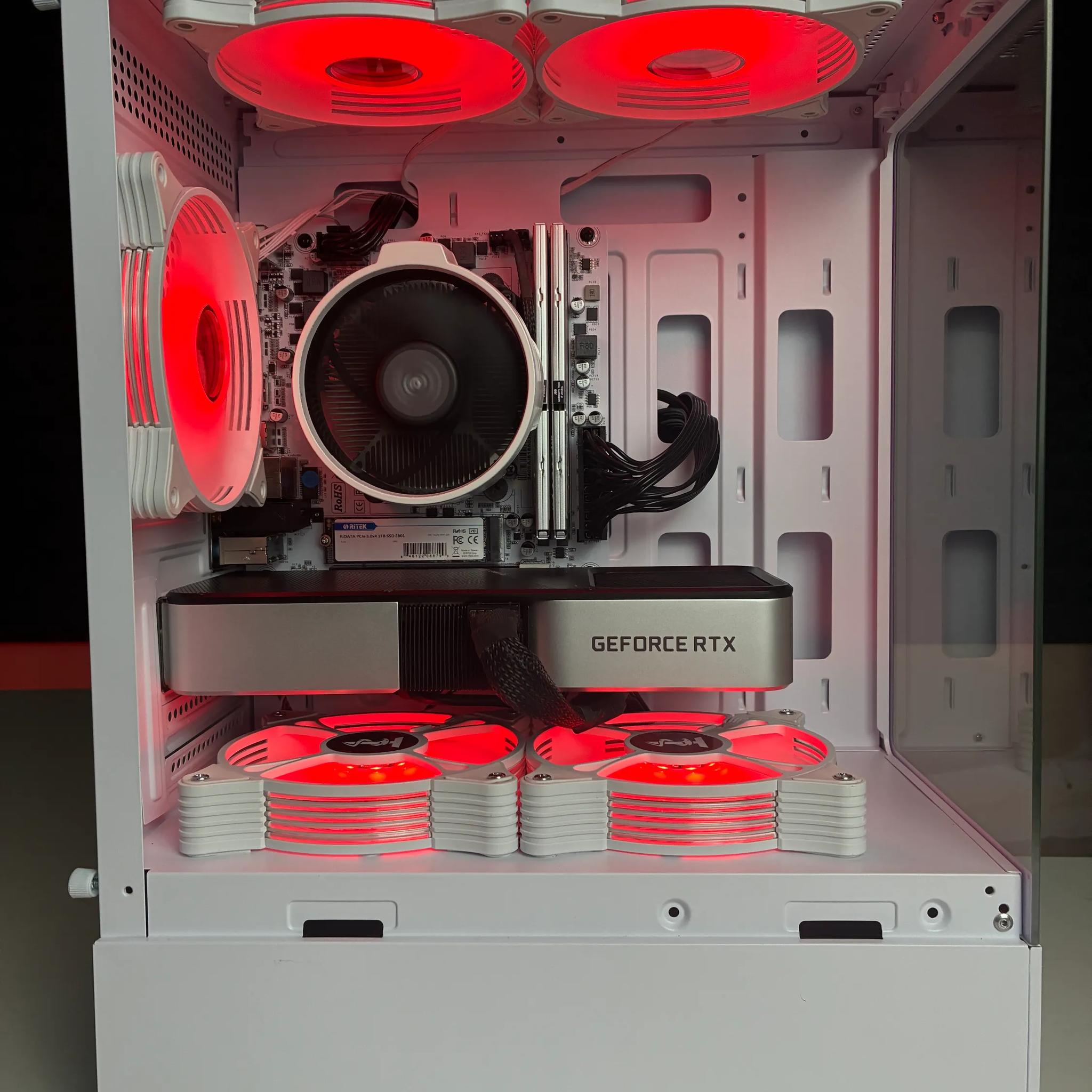 ⚪ Ryzen 7 3700X/RTX 3060Ti 8GB Gaming PC ⚪