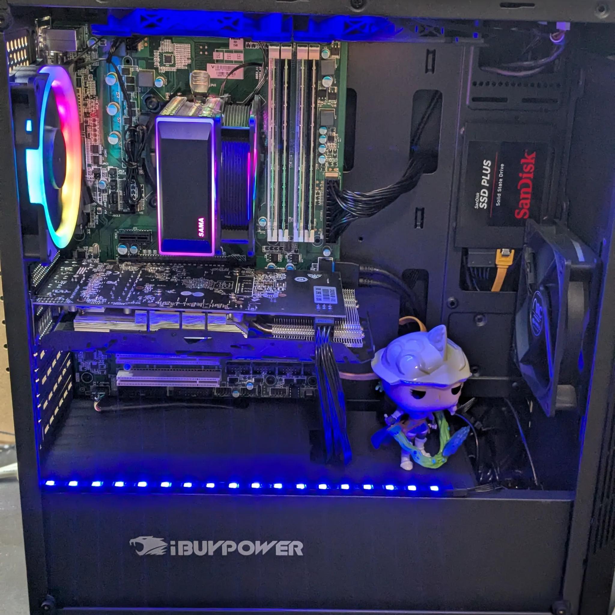 Black Clover | 180 Day Warranty | Xeon (same as i7), 16GB RAM, 480GB SSD, RX 570, Win10, Wifi