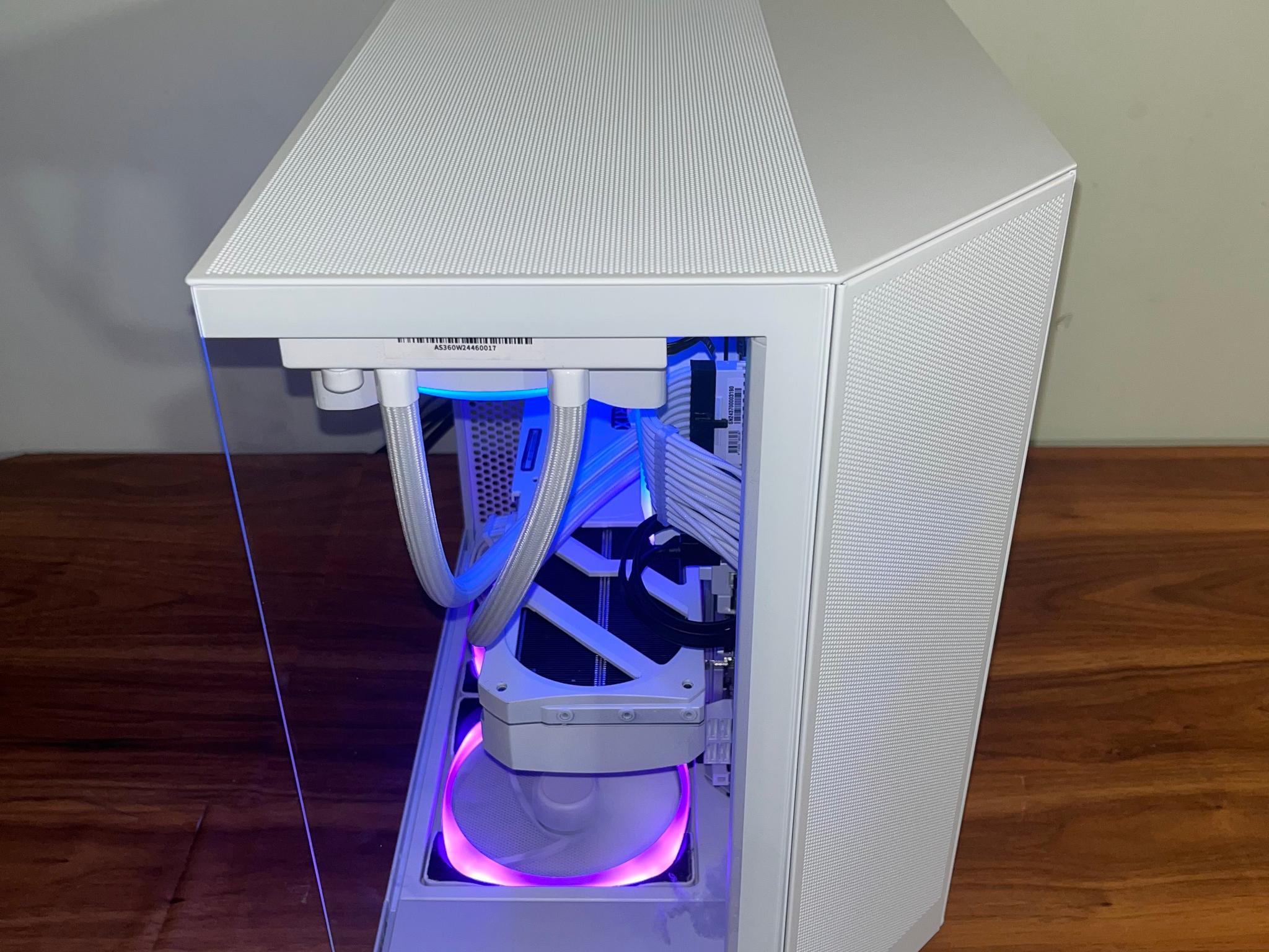 ❄️GlacierCore| RTX 5070 Ti | Intel Ultra 7 | 32GB DDR5 6000MHz | 2TB SSD | NZXT H6 Elite LCD Display