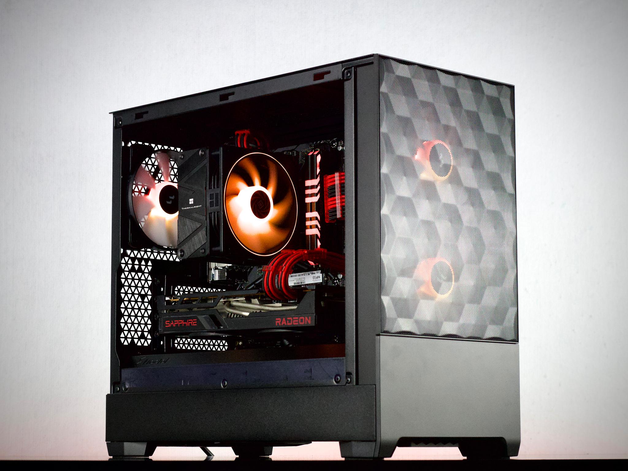 ❤️‍🔥🖤❤️‍🔥 Gaming PC - RX 6700 XT 🔥 Ryzen 5 5600 🔥 16GB DDR4 🔥 1TB NVMe SSD