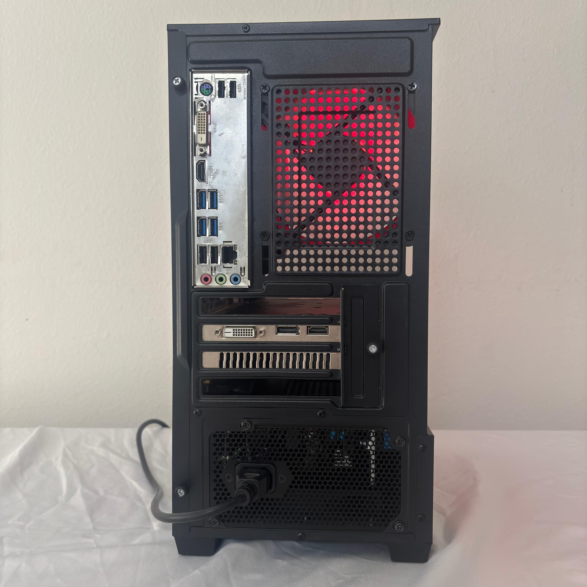 Ryzen 5 2600x + RX 580 Budget Gaming PC | 16GB RAM | WIFI | Win 11 Pro Activated | 500GB SSD