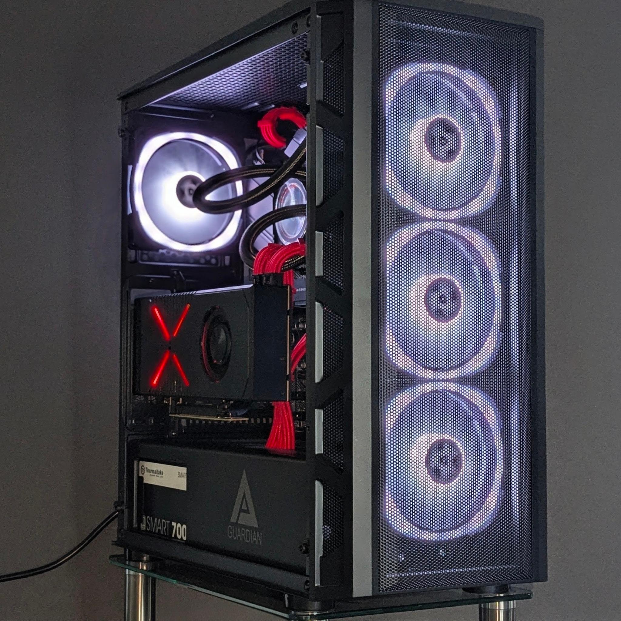 "Red Veins" 🔴RTX 2080(FE)🔴I5 11600k@4.9GHz🔴16GB RAM🔴1.2TB SSD/HDD🔴Windows 11 Pro✅