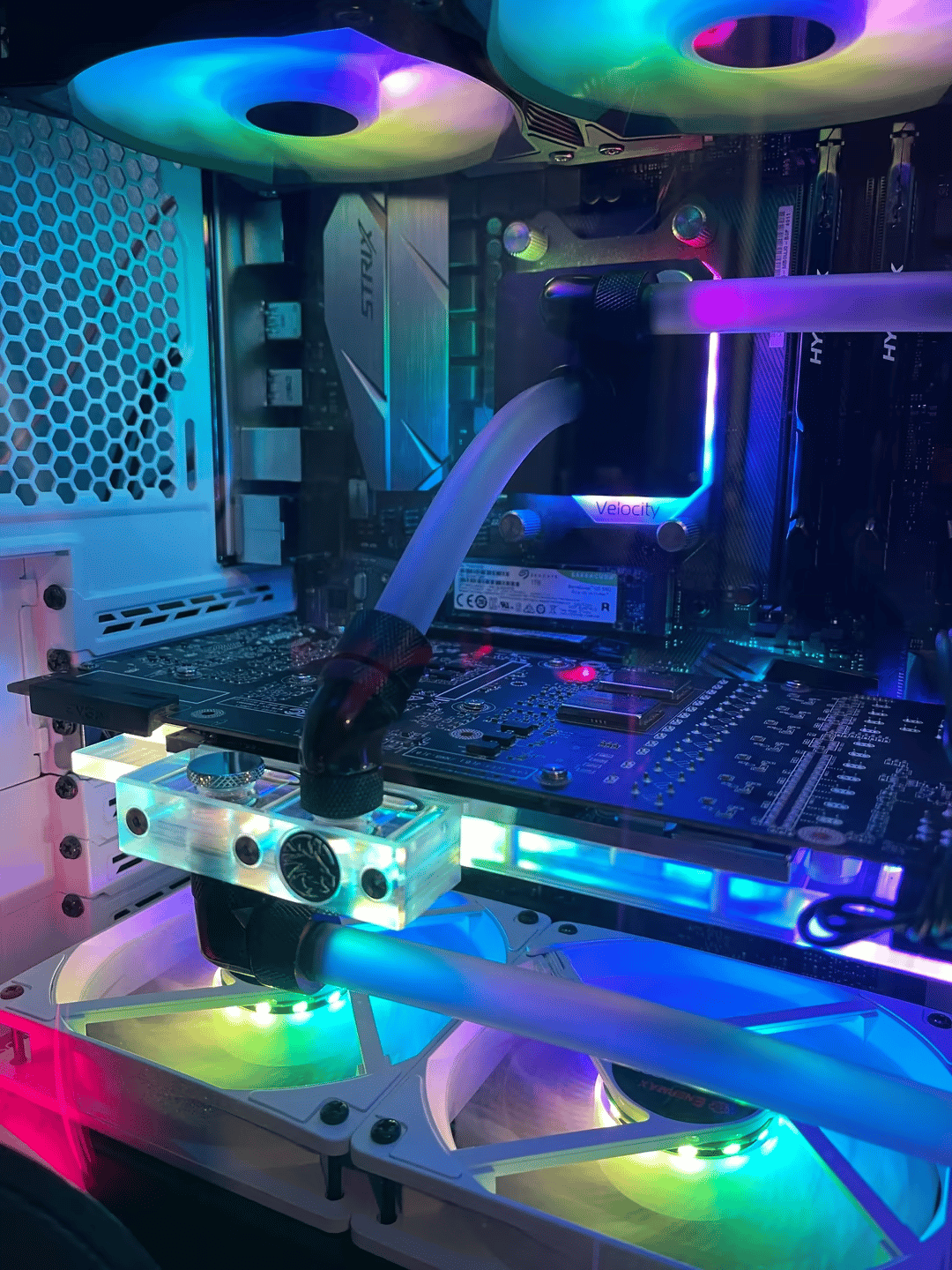 Lightly used Rog strix b350-f gaming