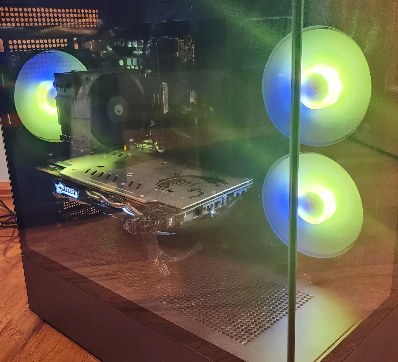 BUDGET GAMING PC GTX 1070 ti, i7 6700, 16GB RAM, 512GB SSD