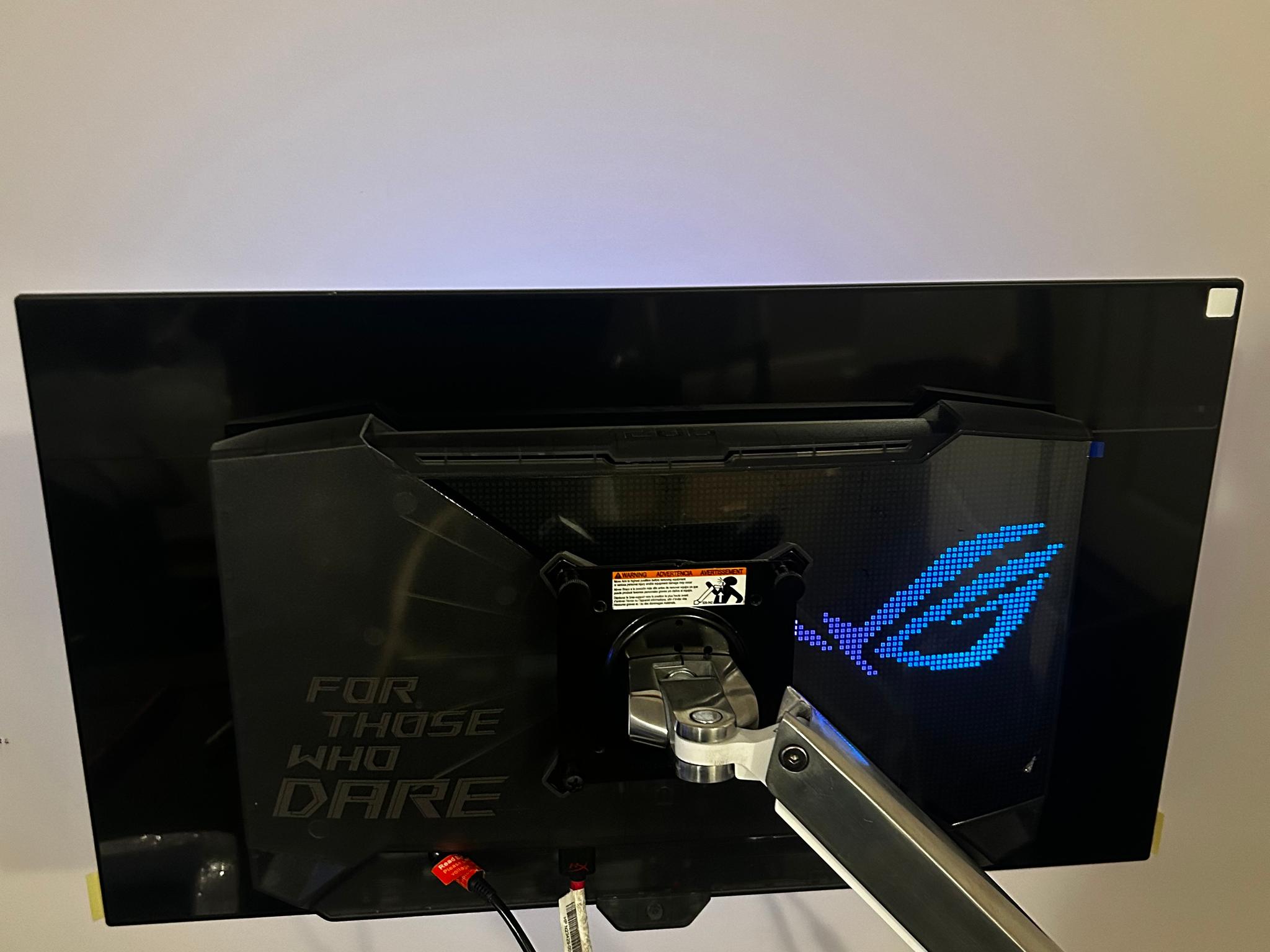 ASUS ROG 27” OLED (480hz Refresh Rate) 2560x1440 Resolution Gaming Monitor (PG27AQDP)