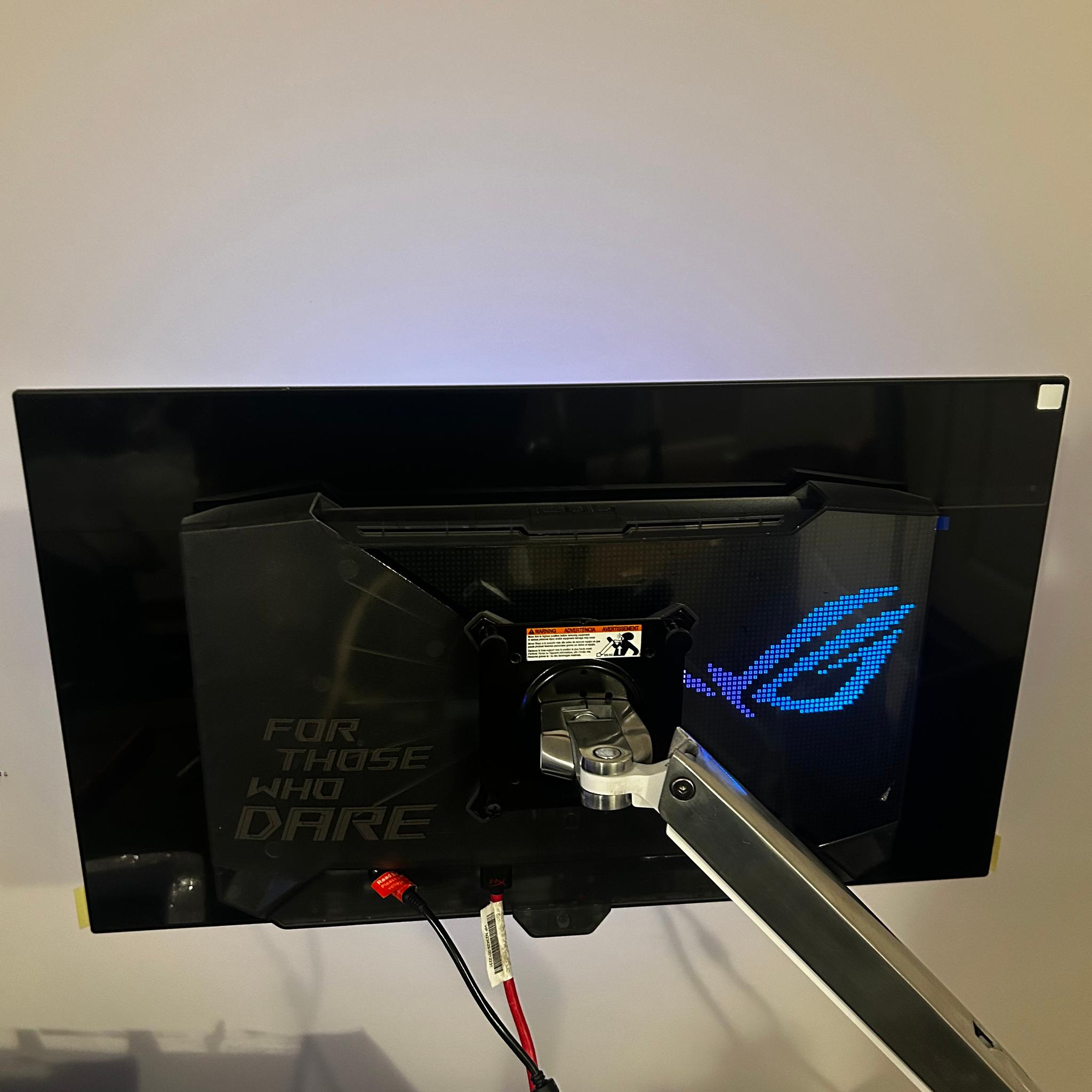 ASUS ROG 27” OLED (480hz Refresh Rate) 2560x1440 Resolution Gaming Monitor (PG27AQDP)