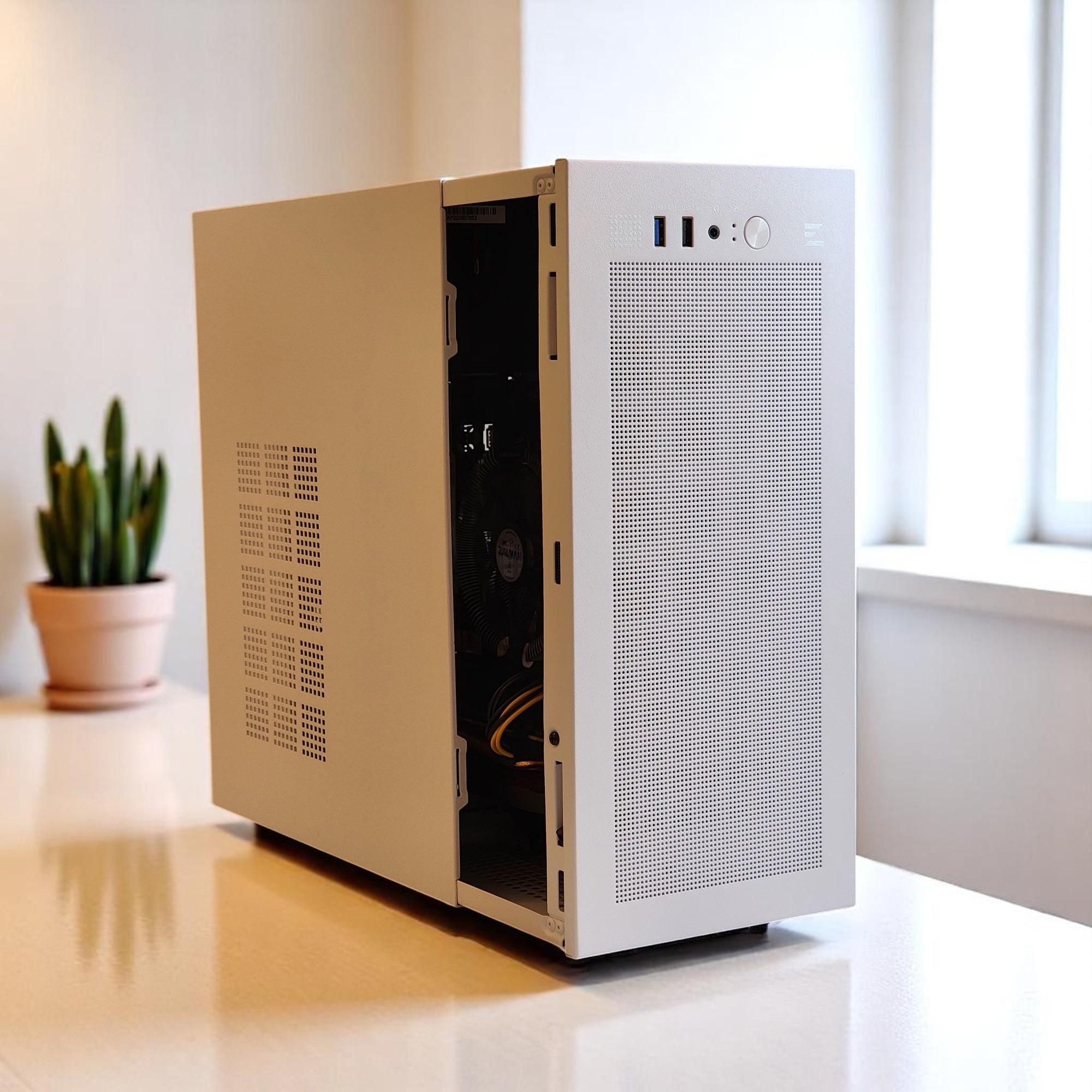 ⚡ RX 570, INTEL 8-CORE, 16GB RAM, 256GB M.2 + 320GB HDD, WIFI, WIN10 | Great Value Budget Gaming PC!