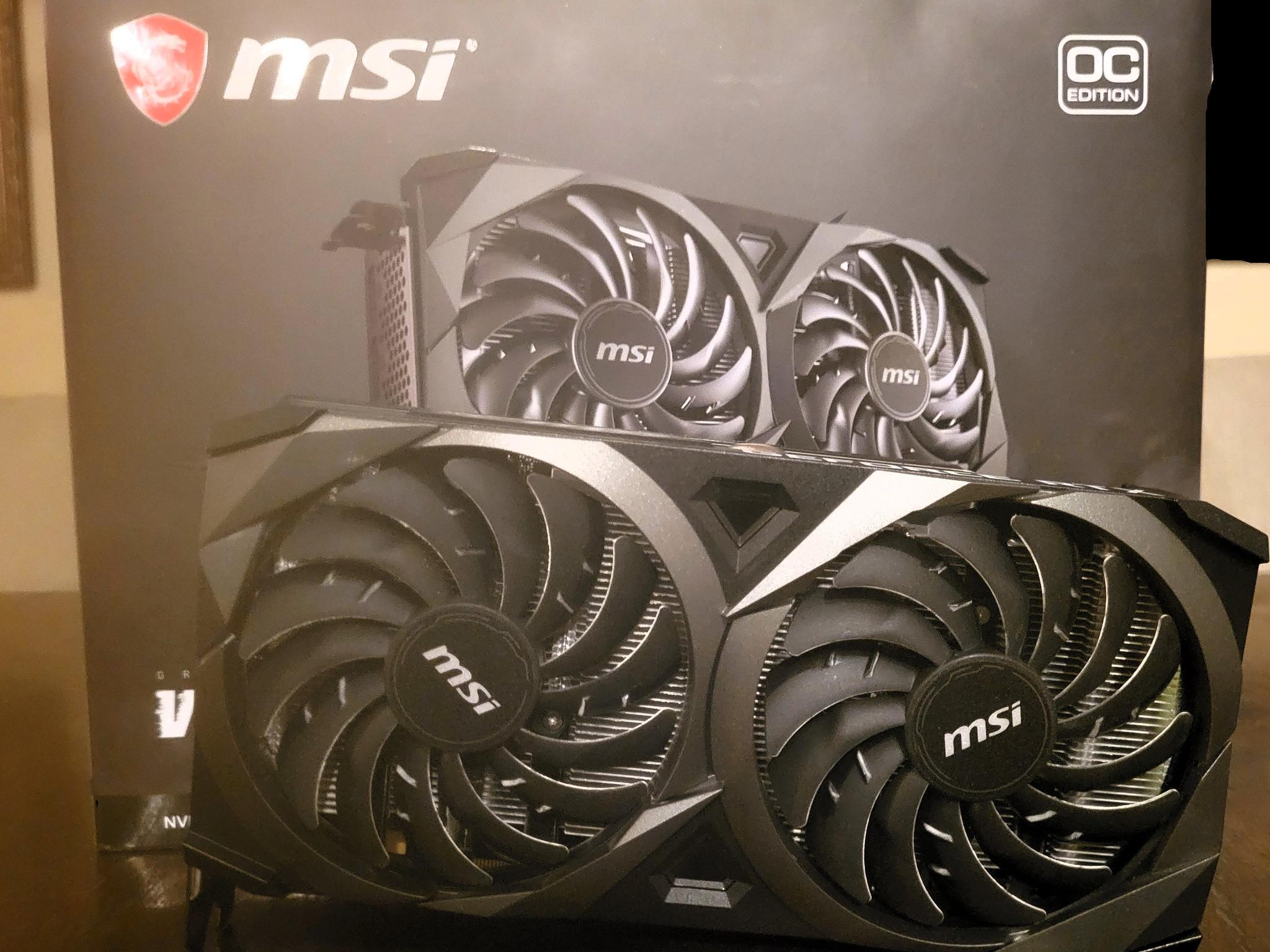 Used - MSI GeForce RTX 3060 Ti Ventus 2X OC Edition