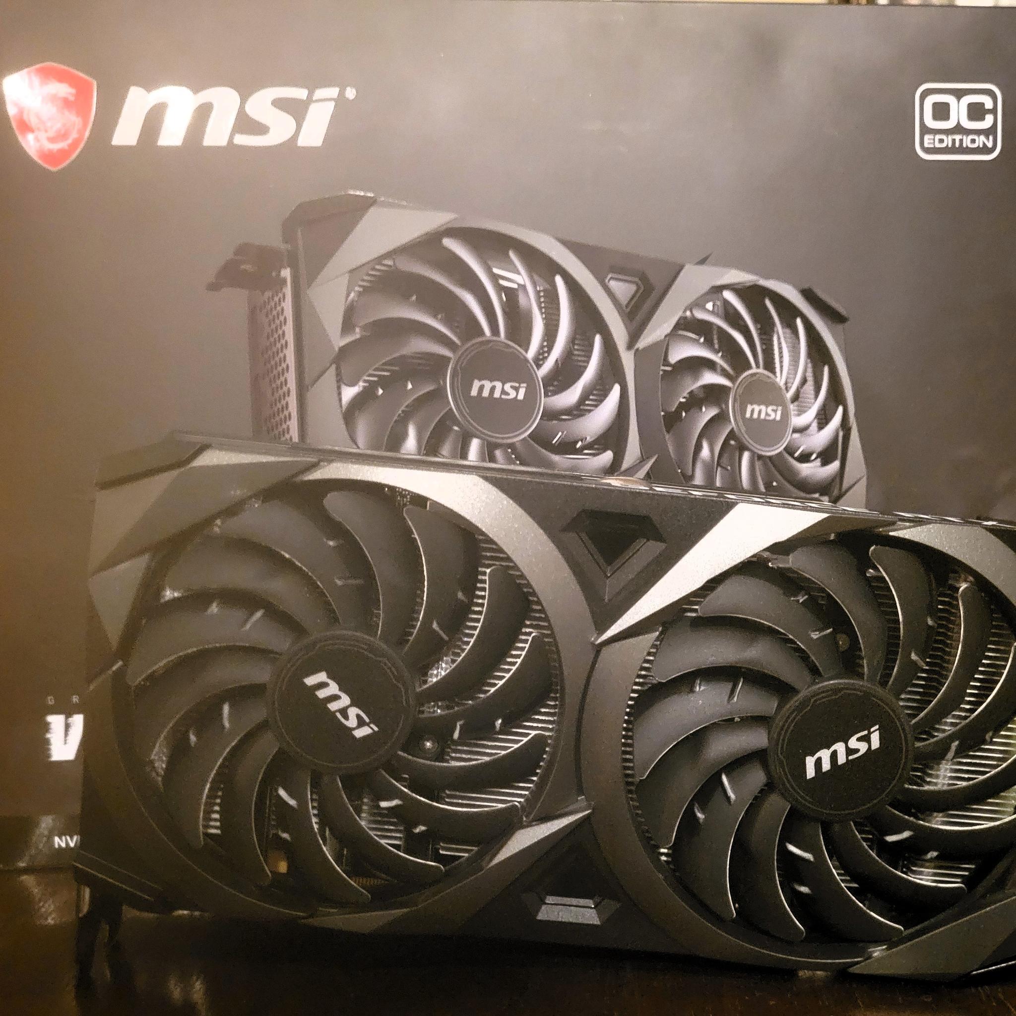 Used - MSI GeForce RTX 3060 Ti Ventus 2X OC Edition