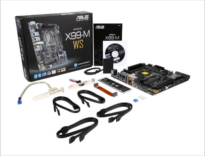 Combo Deal: Asus X99M-WS Motherboard & Intel i7 5930K Haswell-E CPU (Used)
