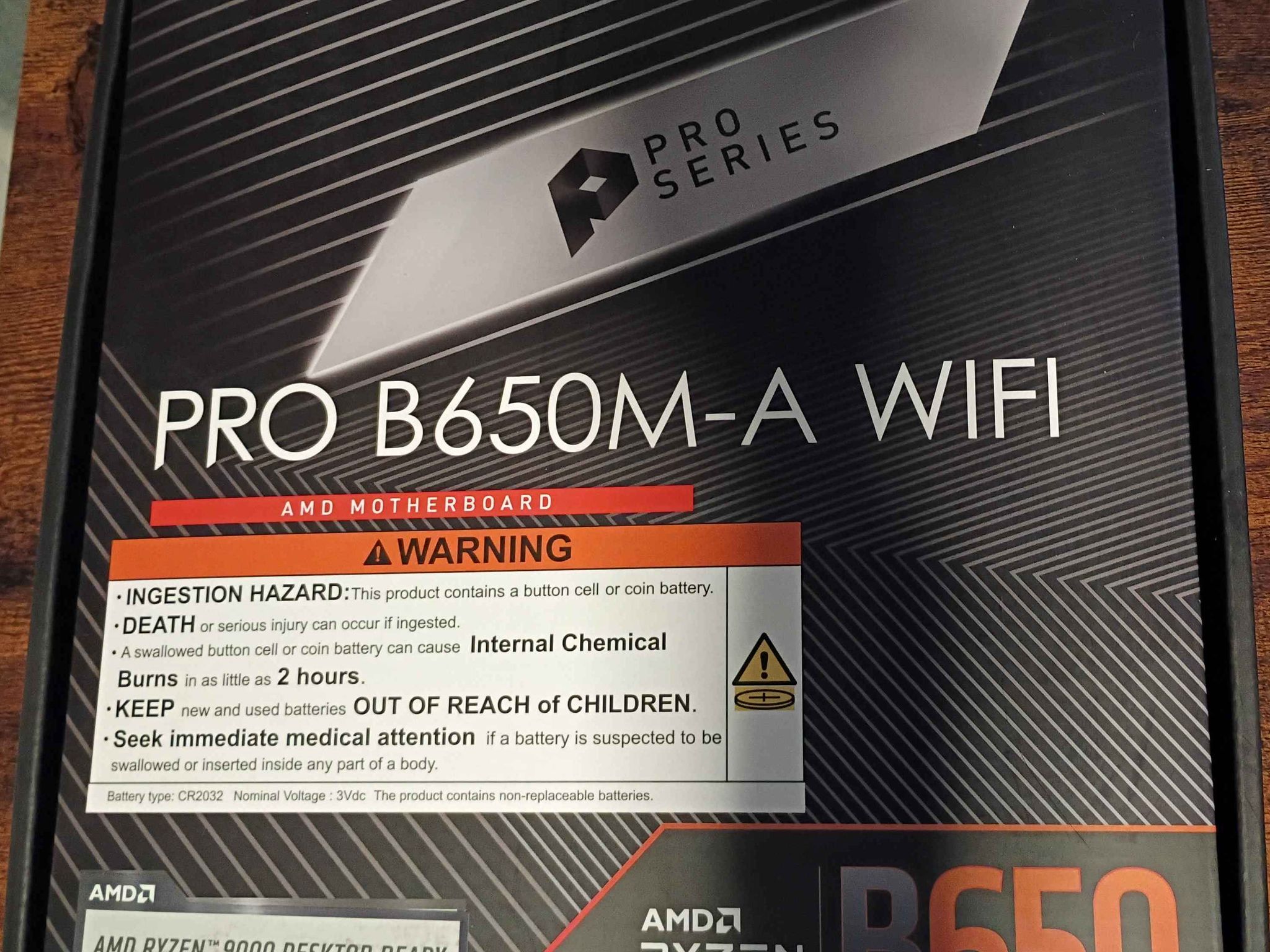 MSI PRO B650M-A WIFI - Updated BIOS