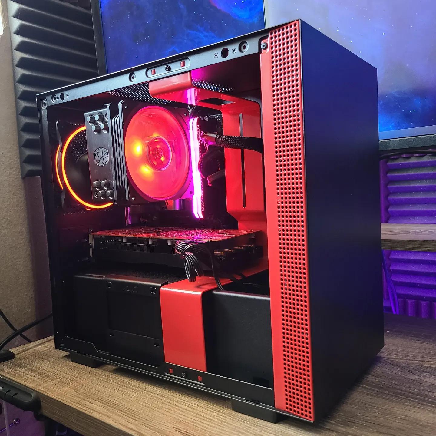 "Red" | RX 5700XT | intel 10100 | 16GB Corsair VENGEANCE