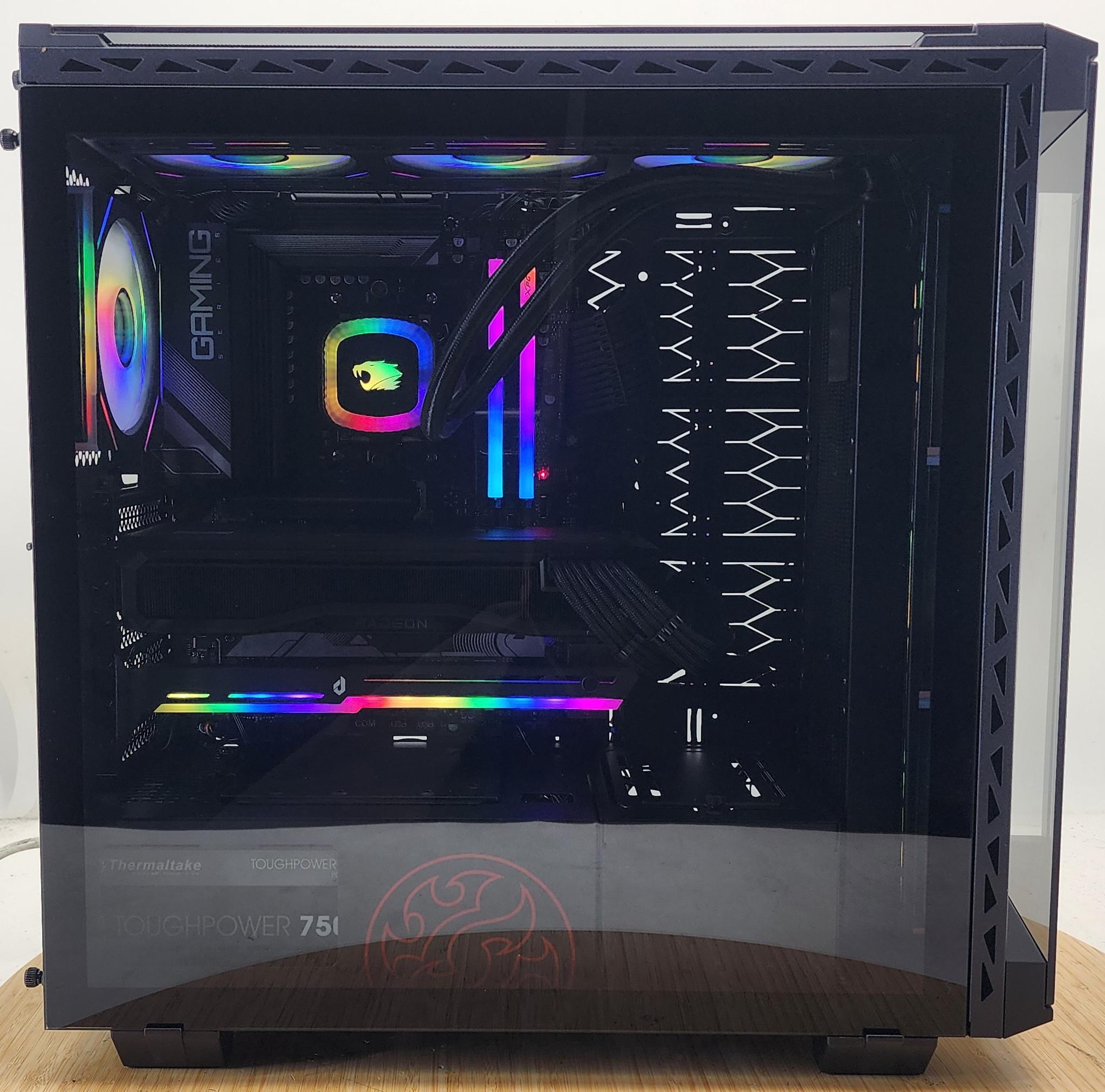 Gaming PC Ryzen 9 7900X 32GB RAM 1TB SSD RX 7900 XT 20GB Windows 11 Computer