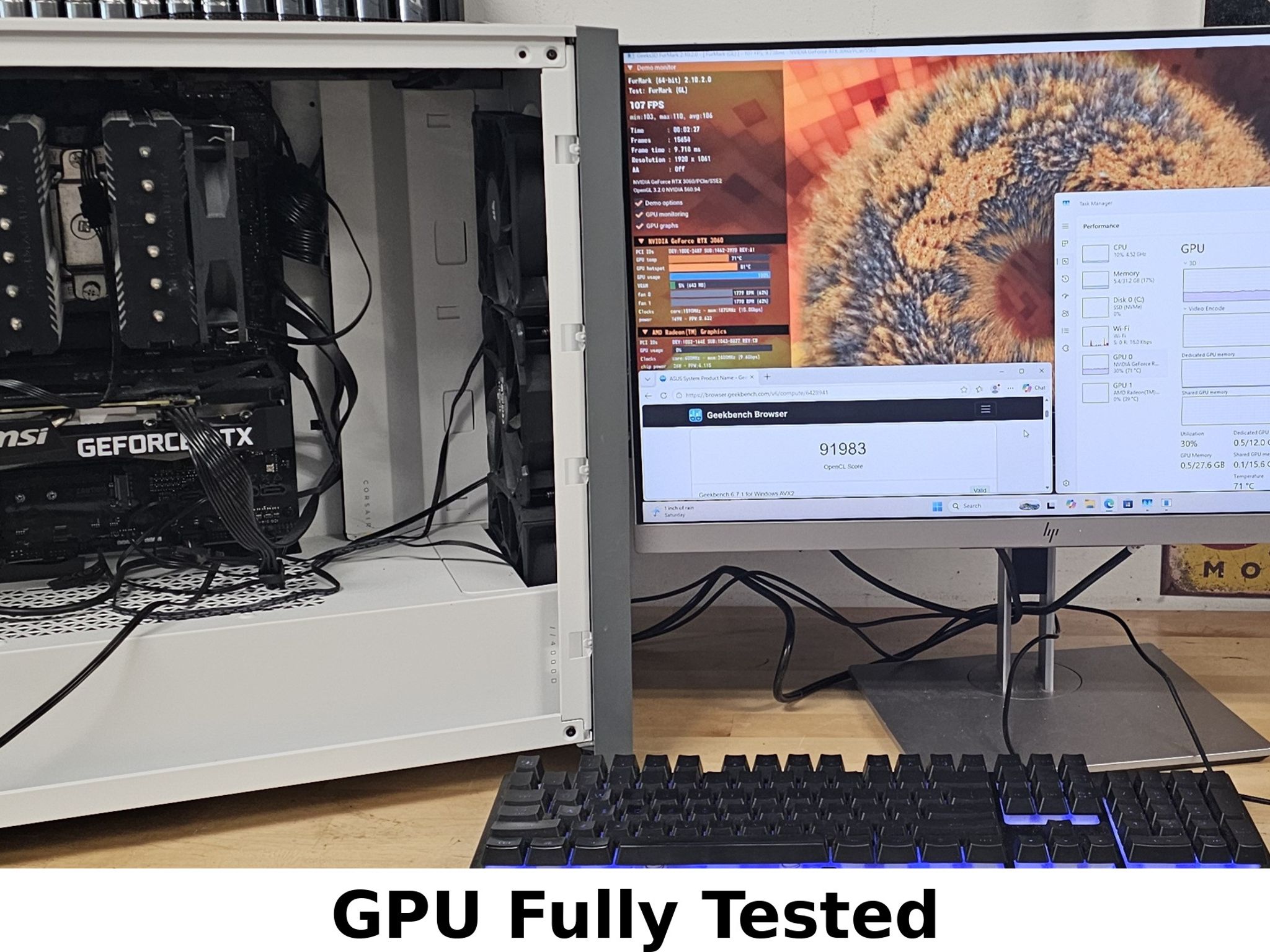 RTX 3060 MSI 12GB