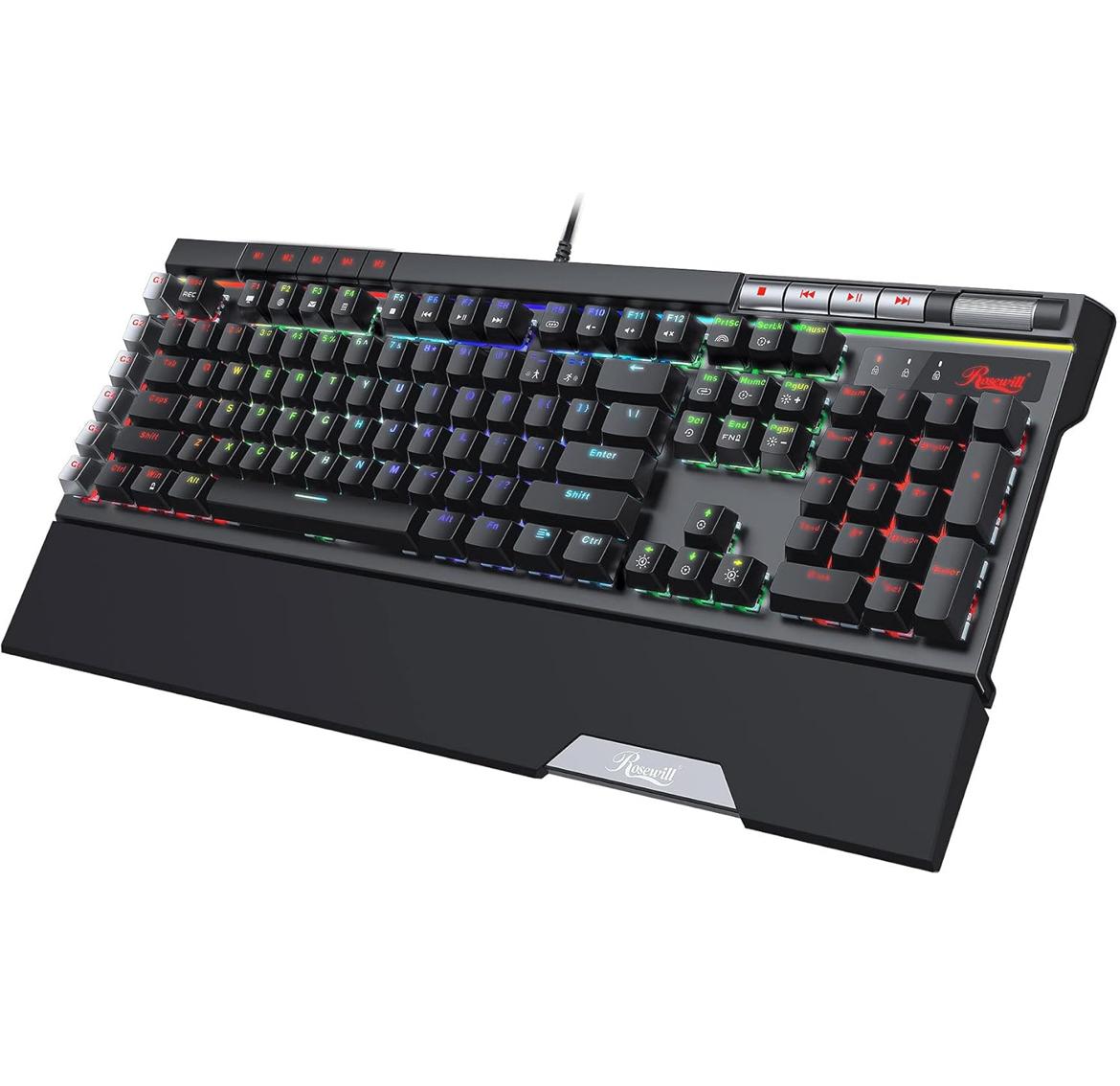 Rosewill Blitz K50 Mechanical Keyboard (Outemu Brown Switches):