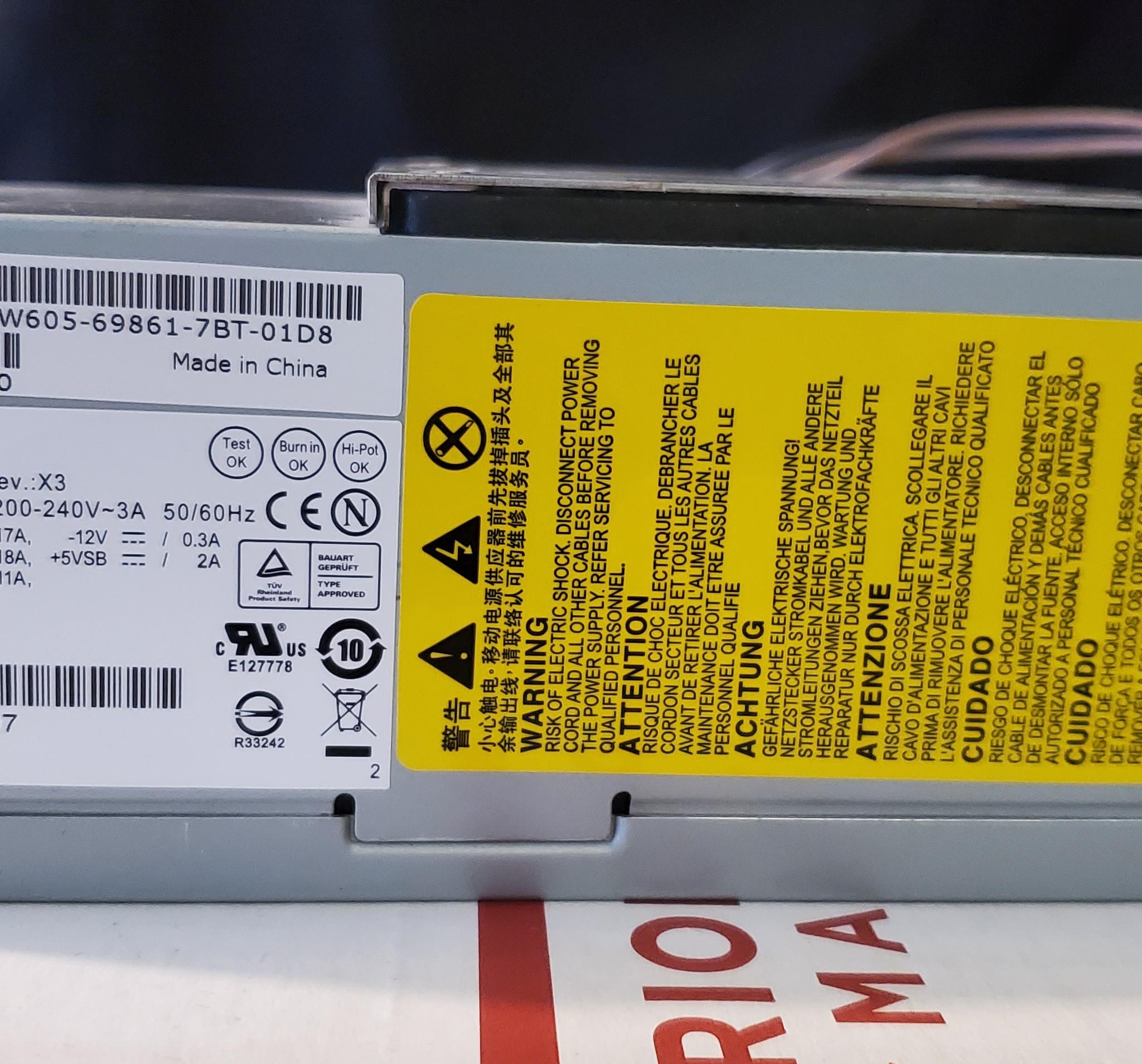 Bestec 250w sff Power Supply