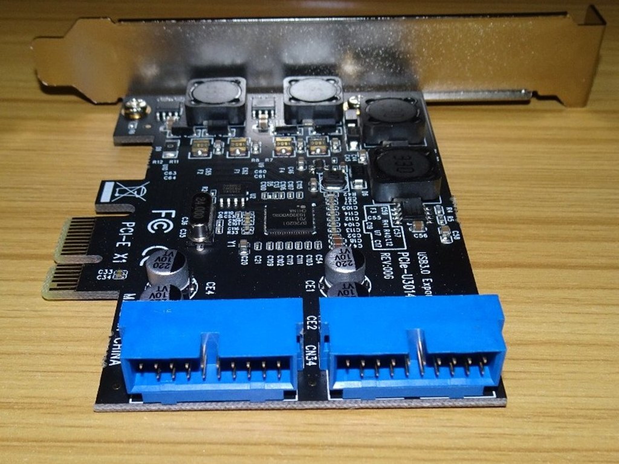 PCIE PCI Express to Dual 20 Pin USB 3.0 PCI-e X1 to 2 ports 19pin USB 3.0 Header