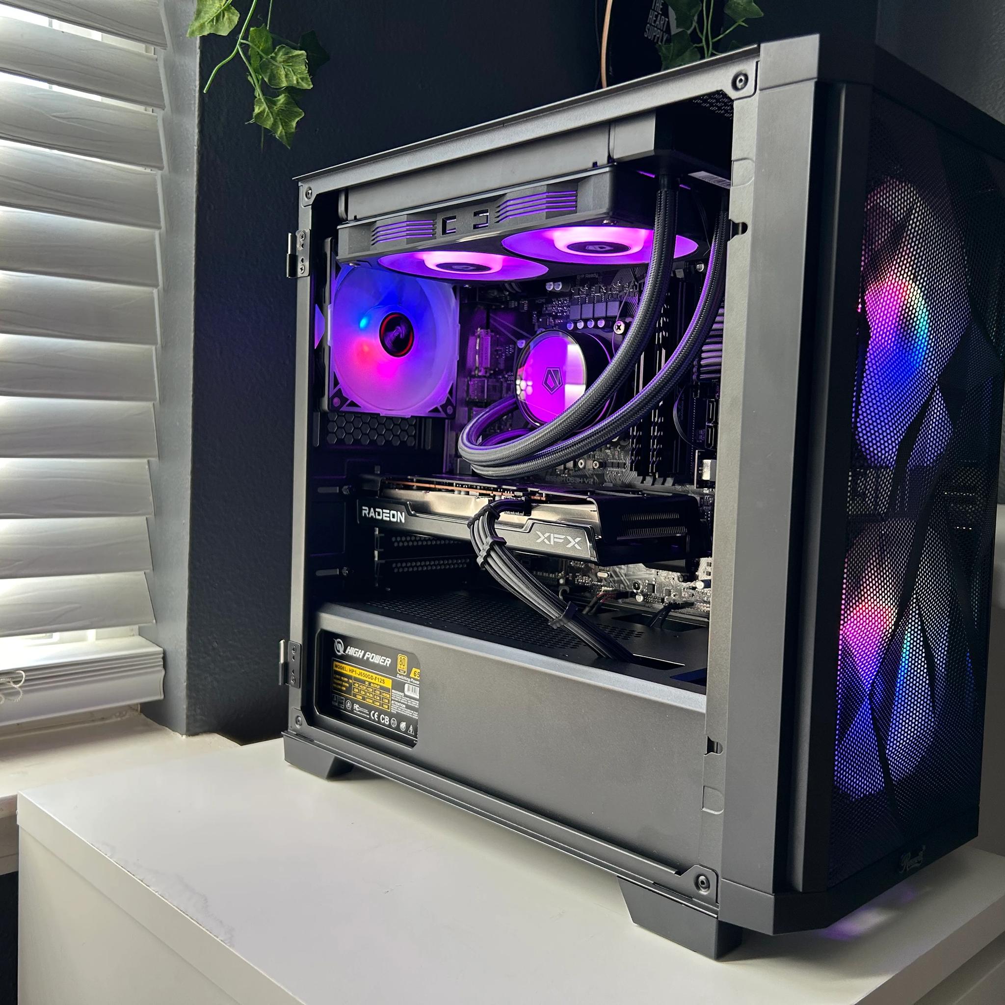 Compact RGB Gaming PC | RX 6600 // i5 10400f
