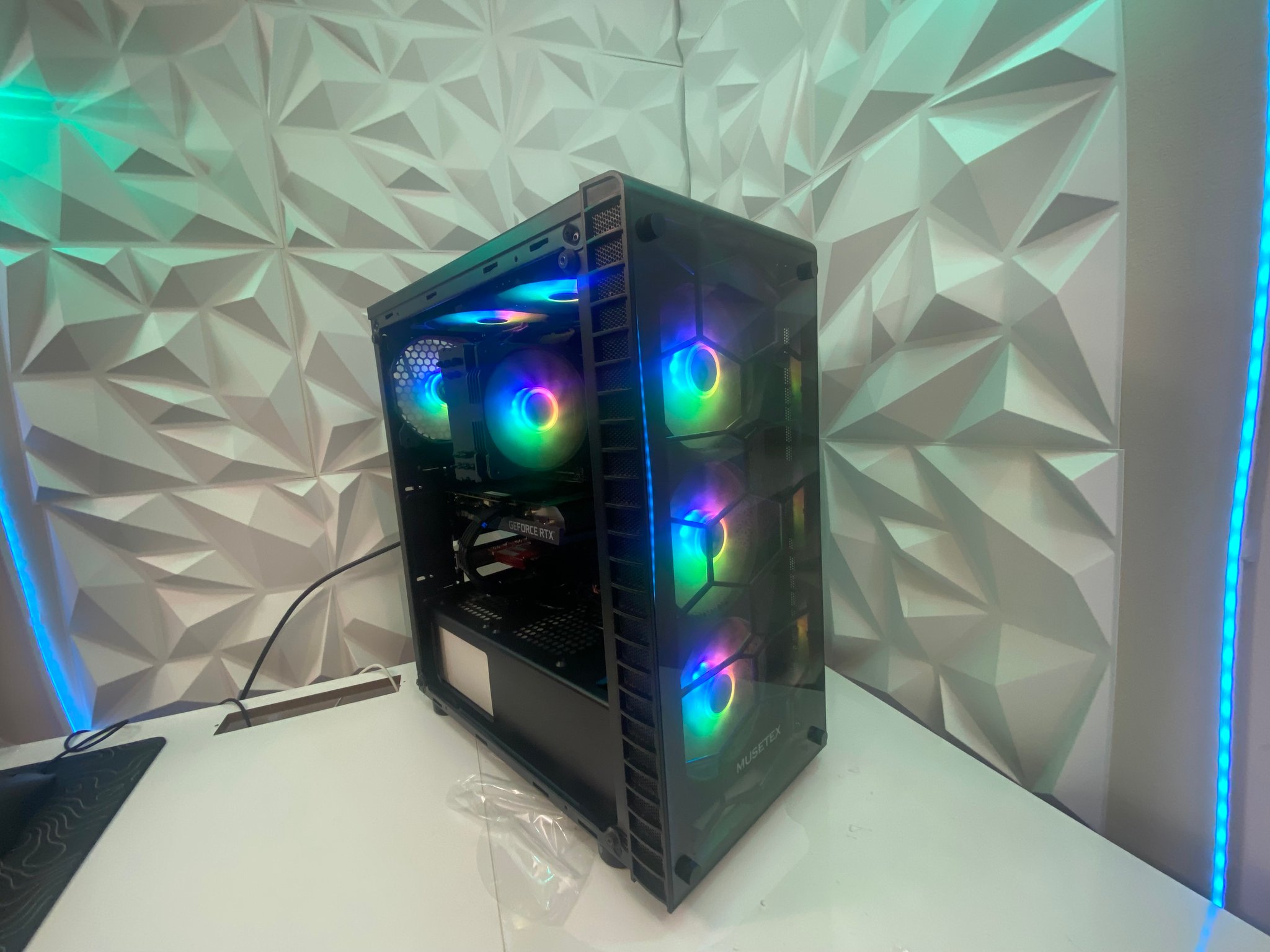 New Year New PC | Ryzen 7 2700| RTX 3060 12GB| 16GB DDR4| 2TB Storage | Win11 Pro| Free Shipping!