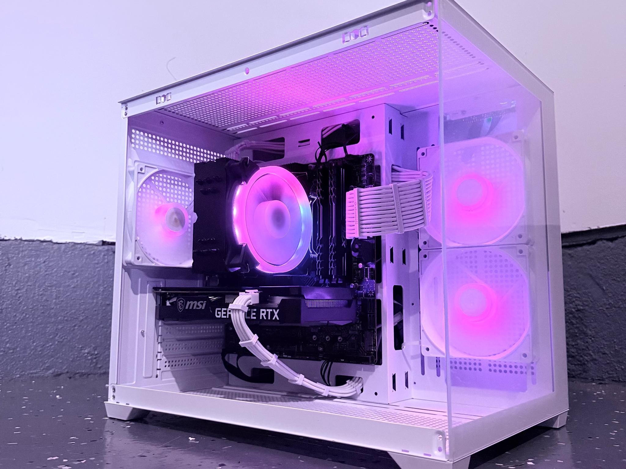 ⚪️"Opal Halo"🌈| 1440p Gaming | i7 12700F | RTX 3060 12GB | 32G Ram | 1TB Storage | Free Shipping