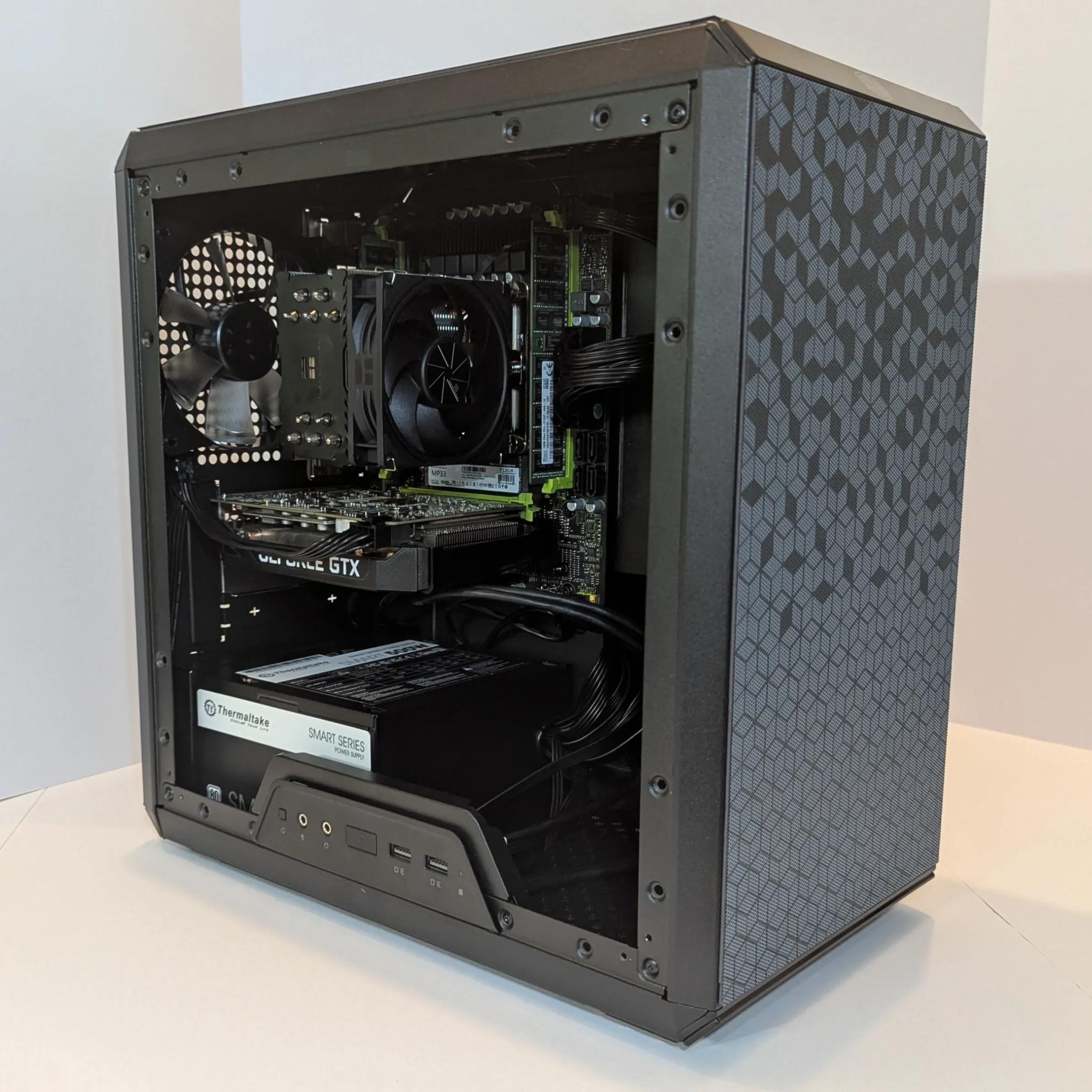 GTX 1660 Super OC 6GB Xeon 12-Core 32Gb Ram / 512MB NVME WiFi Bluetooth // STEALTH // NO RGB