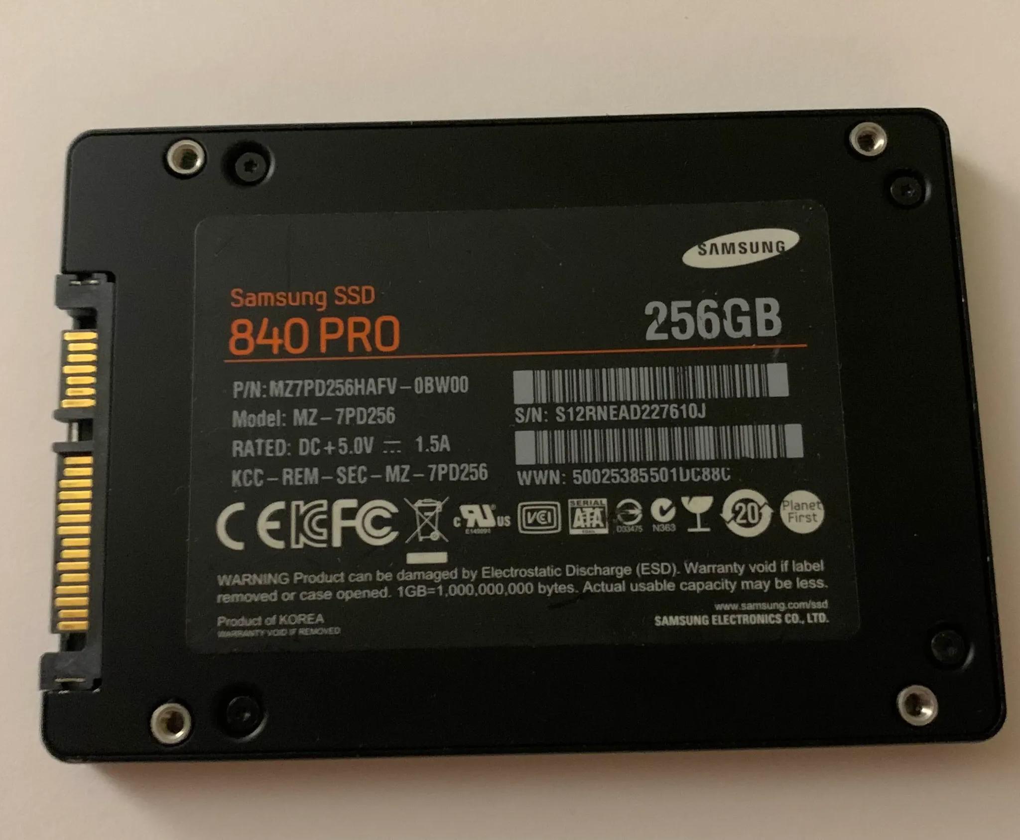 Samsung 840 PRO SSD