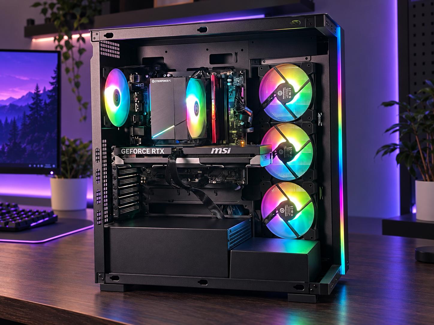 🌟 SPECTRAL V2 Gaming PC | RTX 5060 | i5-14400F | 16GB RAM | 1TB NVME | WiFi & BT | FREE SHIPPING
