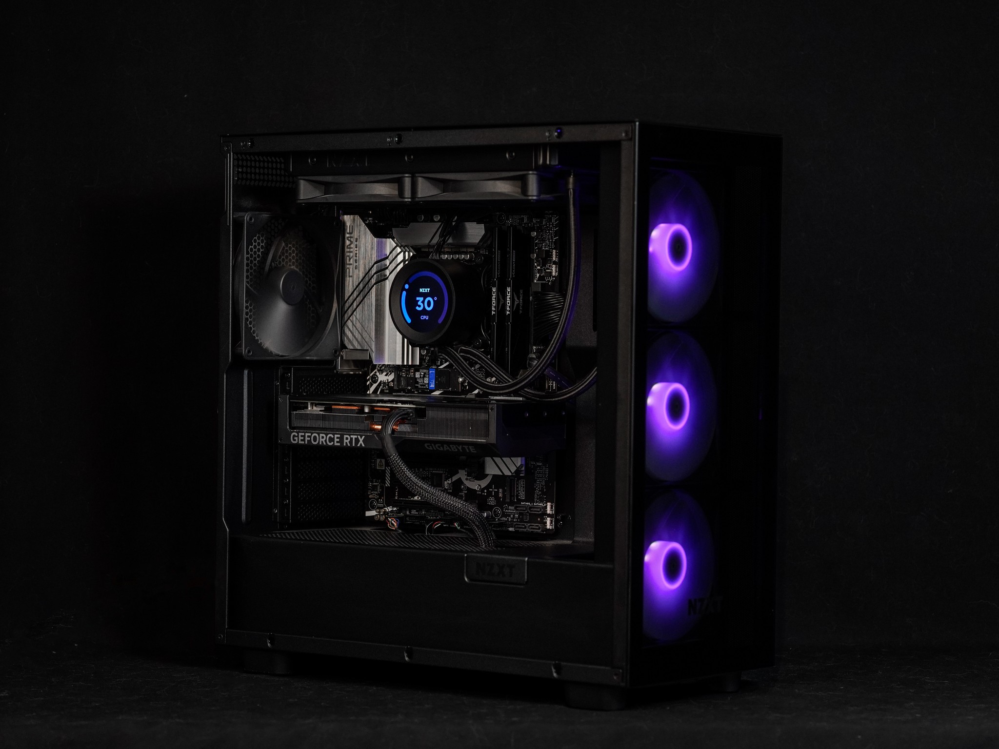 Stealth | RTX 4070 Ti Super + i7 13700KF | 32GB DDR5 | 1TB NVMe | NZXT H7 Elite Custom Gaming PC