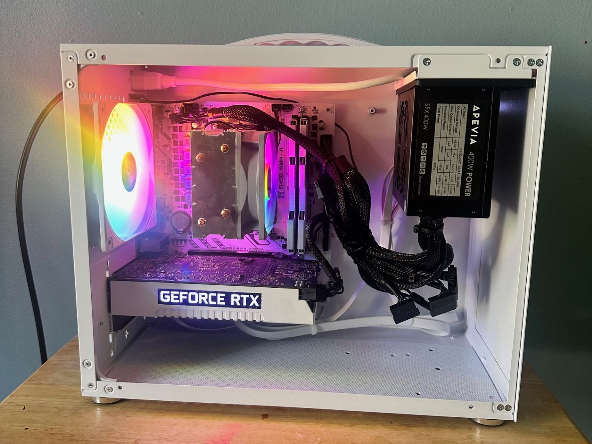 Ryzen 5 5500|Rtx 2060|B450|512g M.2 NVME|16g DDR4|400w SFX PSU|PowerTrain Case|Ice200 PRO