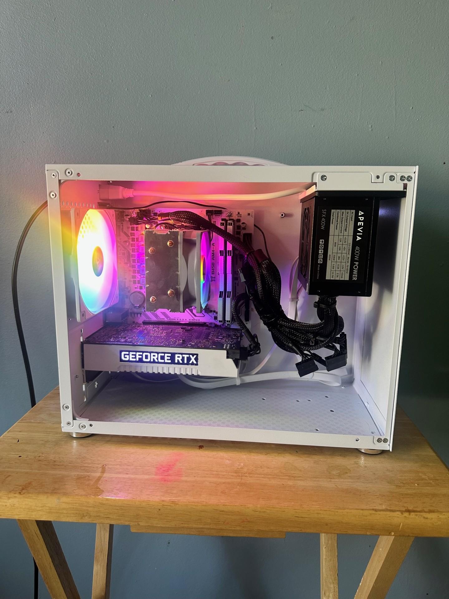 Ryzen 5 5500|Rtx 2060|B450|512g M.2 NVME|16g DDR4|400w SFX PSU|PowerTrain Case|Ice200 PRO