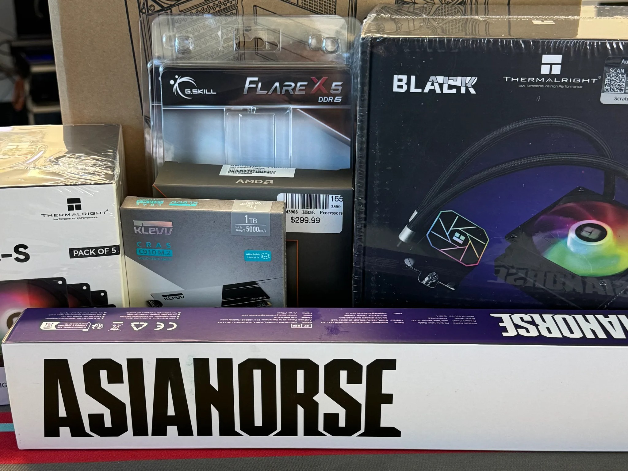 AM5 'ALL NEW PARTS' PC with AMD RYZEN 5 7600X & ARC B580 12GB