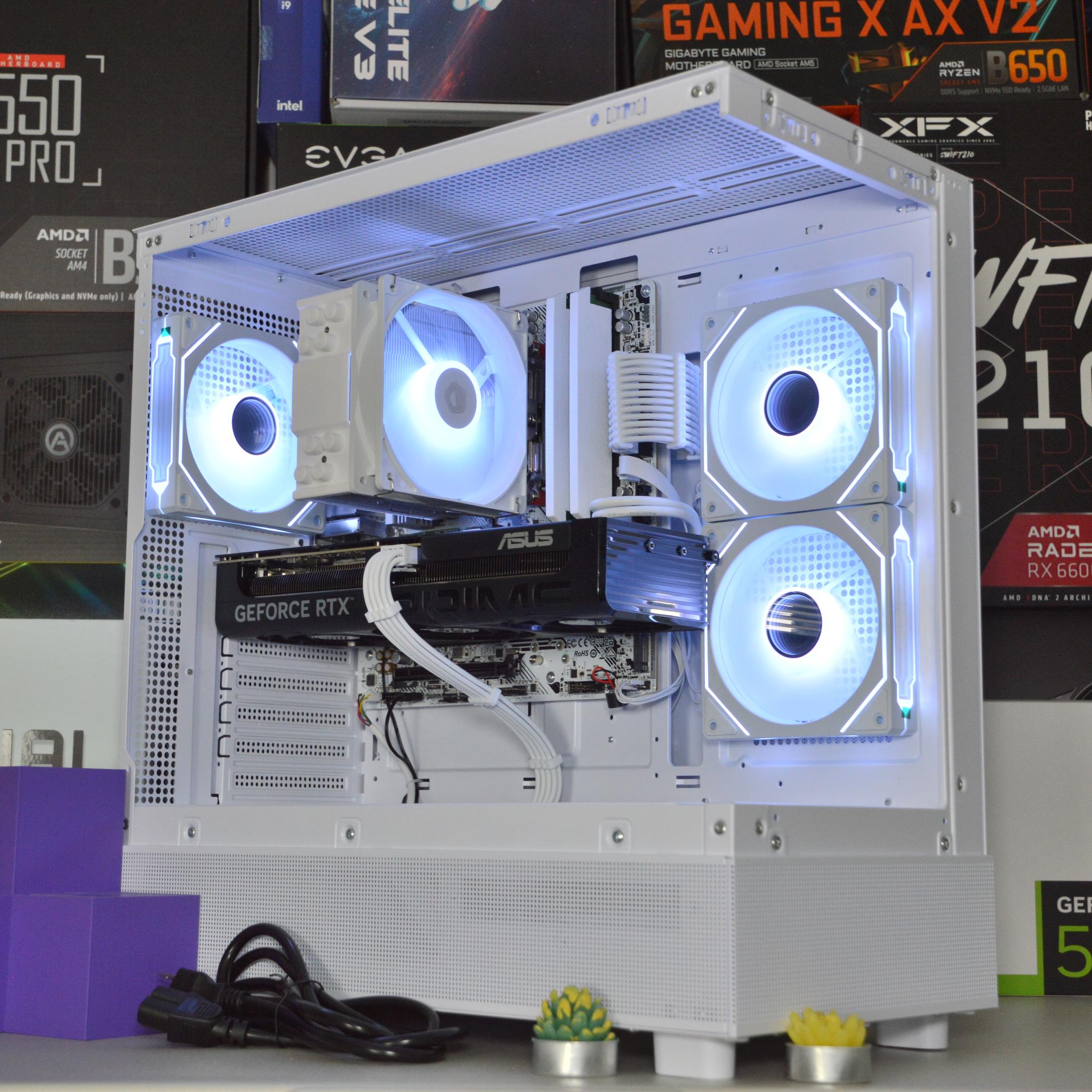 ⚪⚪ | RTX 5060Ti 8GB| RYZEN 5 8400F | 16 GB DDR5 RAM | 1TB NVME SSD | WhiteOut |