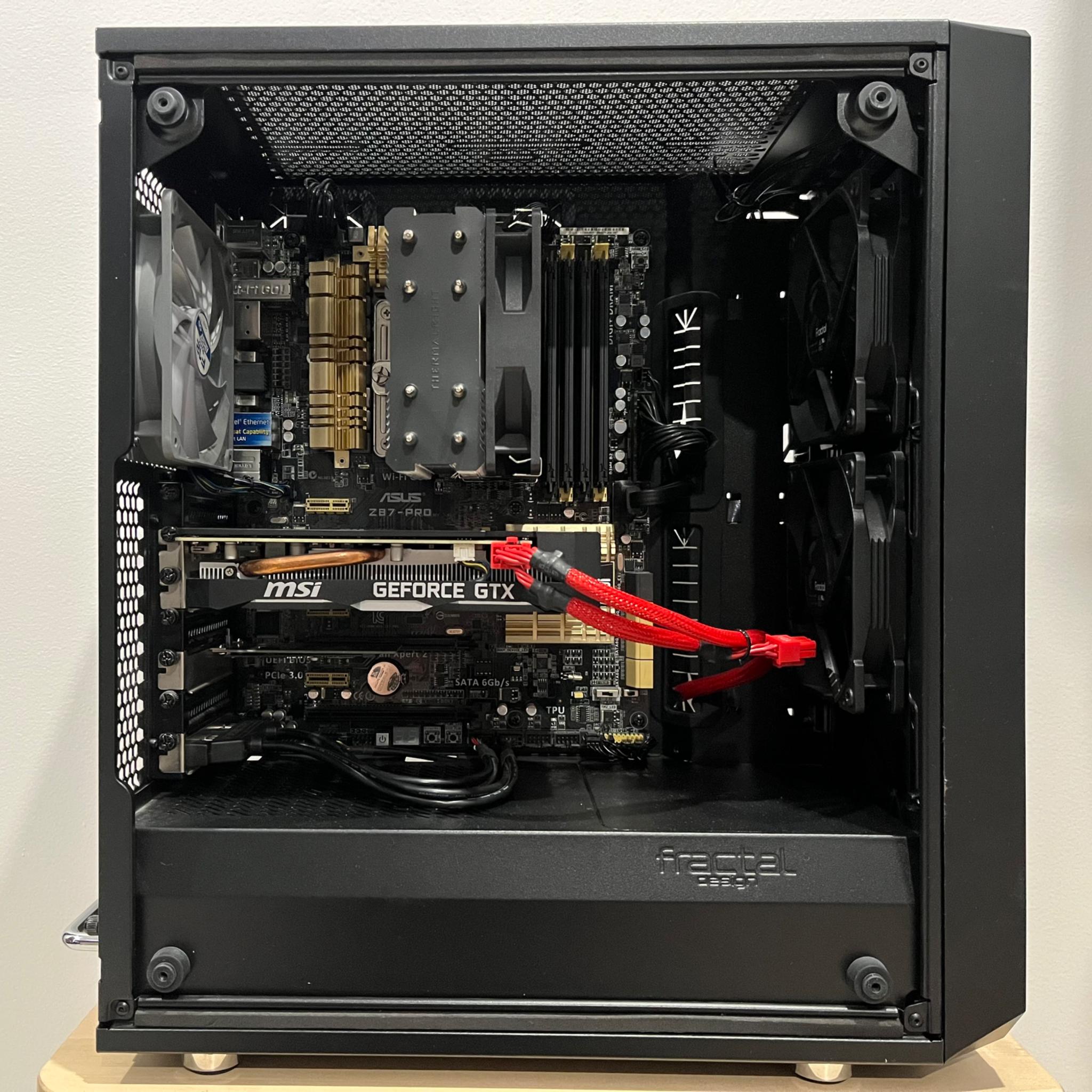 1080p Gaming PC: Intel 4th-Gen 4790k, Nvidia 1660Ti, 512GB PCI-e 3 SSD, W10 Pro