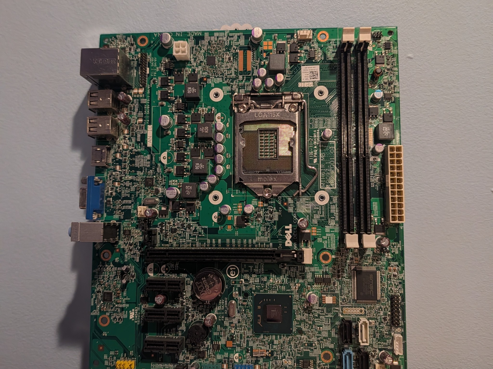 LGA 1155 standard micro ATX and standard power supply Dell optiplex 390 motherboard