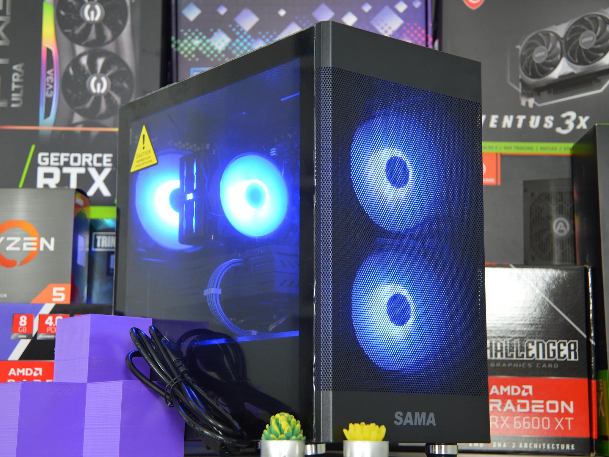 🔵⚫️| RX 580 8GB | INTEL XEON E5 2670 V3 | 16GB DDR4 RAM | 1TB NVME SSD | Midnight Cobalt |