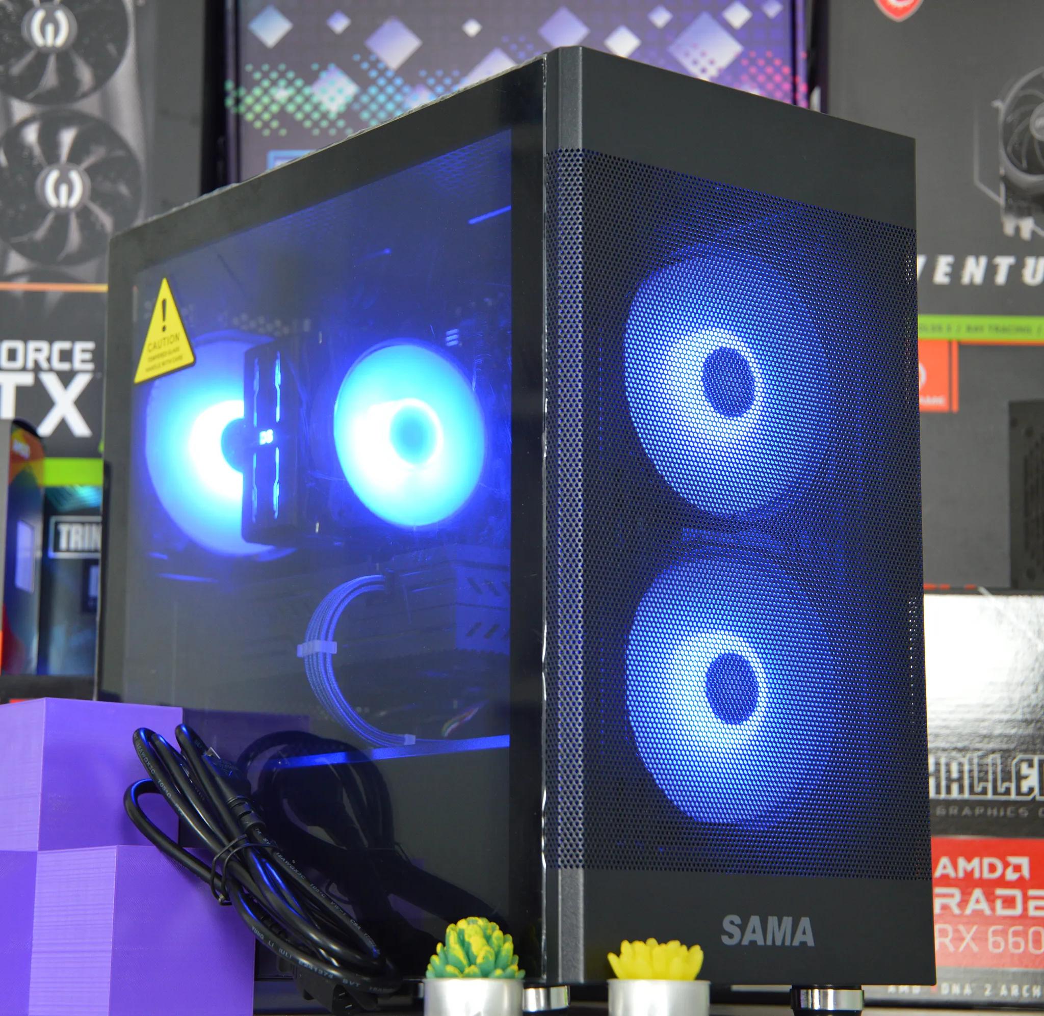 🔵⚫️| RX 580 8GB | INTEL XEON E5 2670 V3 | 16GB DDR4 RAM | 1TB NVME SSD | Midnight Cobalt |