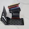 LINKUP Vertical GPU Bracket w/ LINKUP Ultra PCIe 4.0 X16 Gen4 Riser Cable