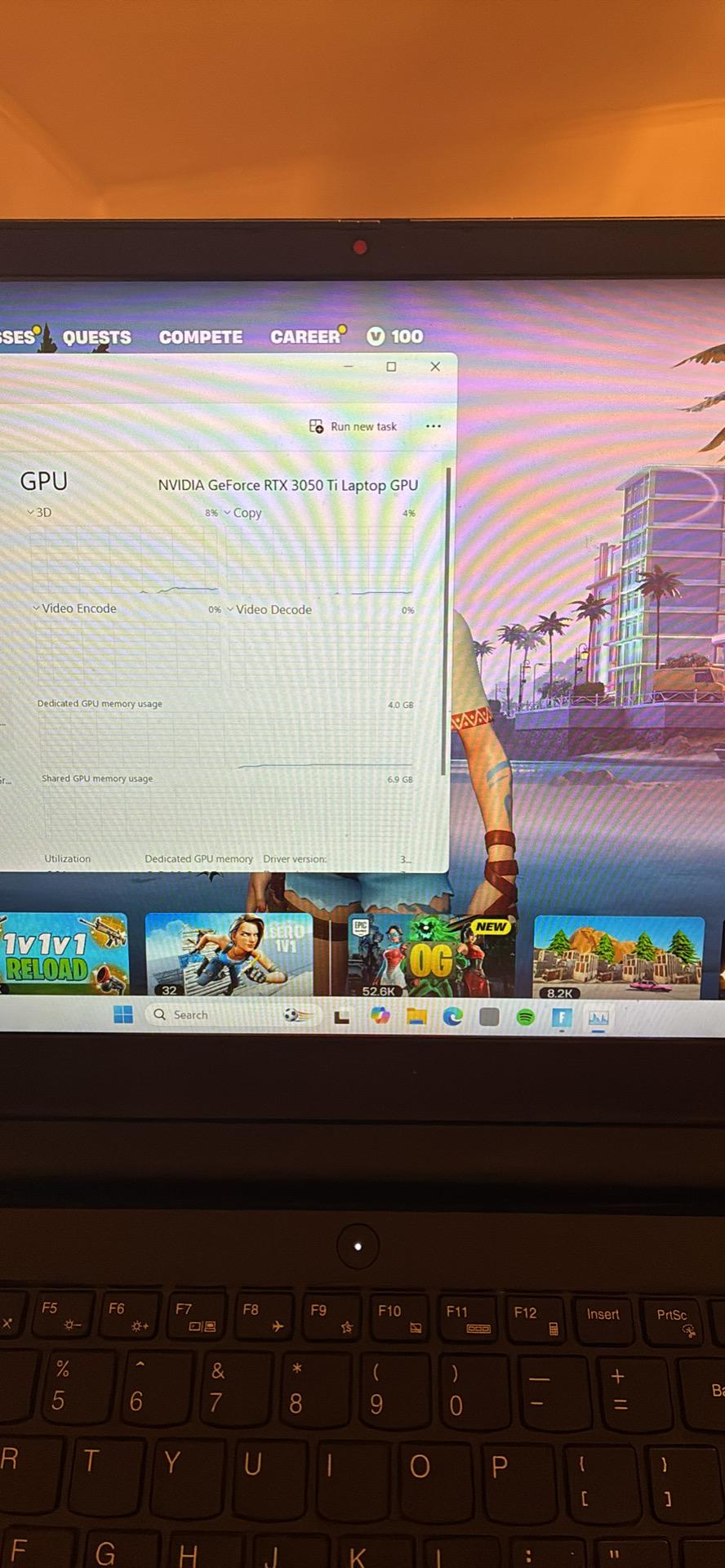 Gaming laptop
