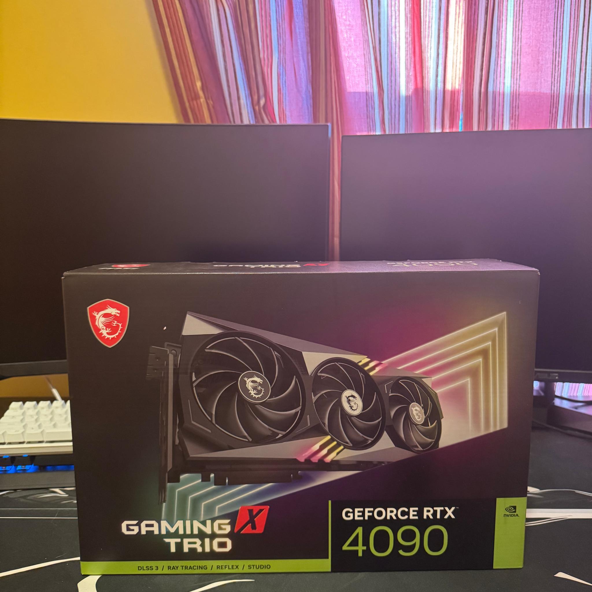 MSI Geforce RTX 4090 Gaming X Trio 24GB GDDR6X Like New With Original Box