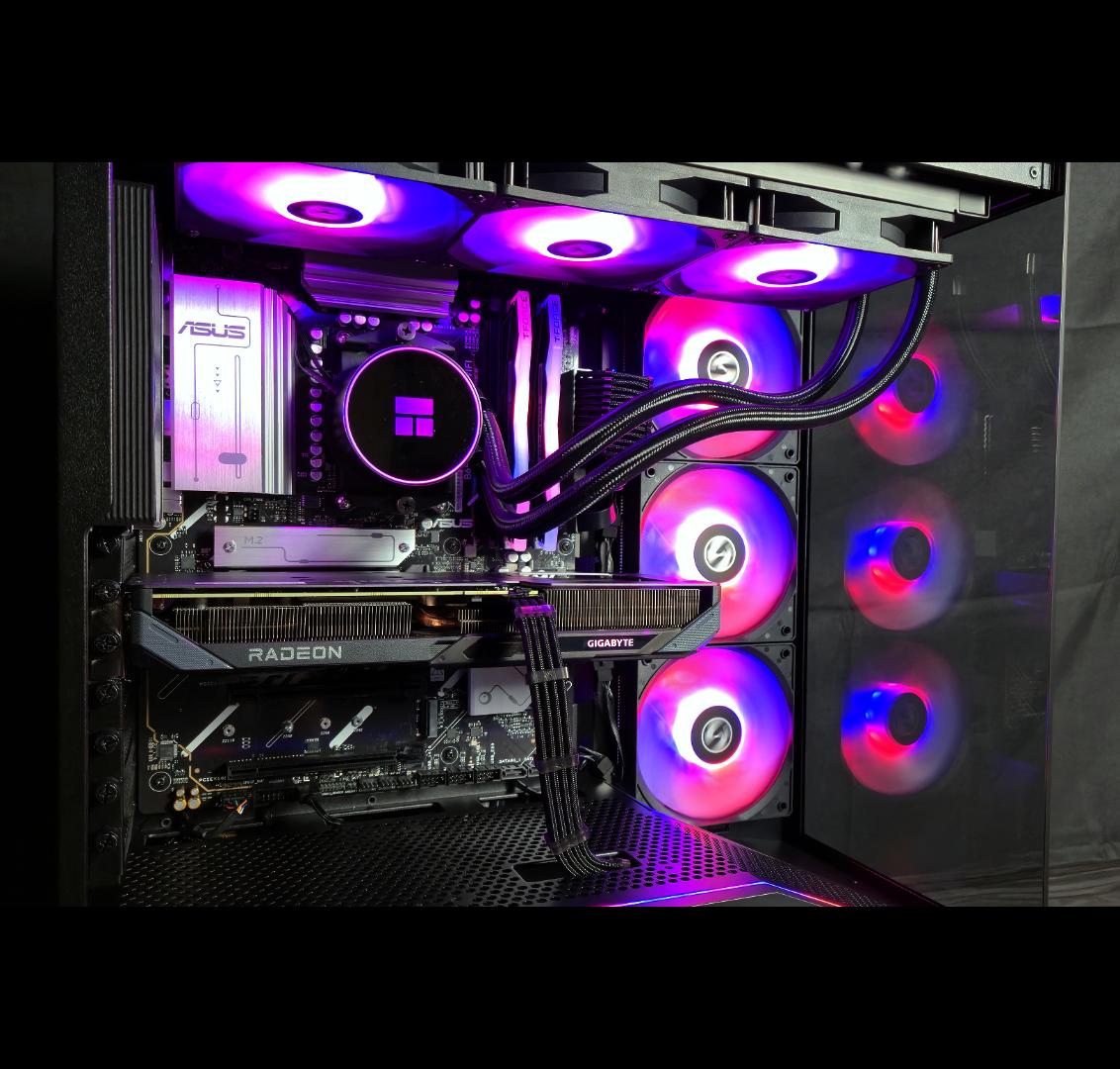 1440p Gaming PC - RX 9060 XT 16GB - Ryzen 7600X - 32GB DDR5 6000MHz CL30 - Gen4 NVMe - Custom