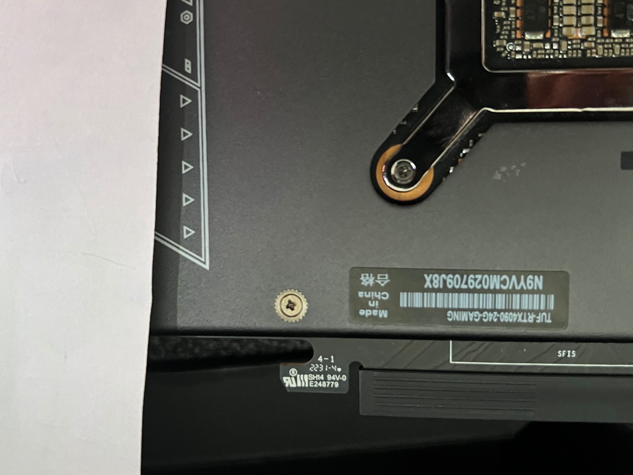 Mint Condition ASUS TUF RTX 4090