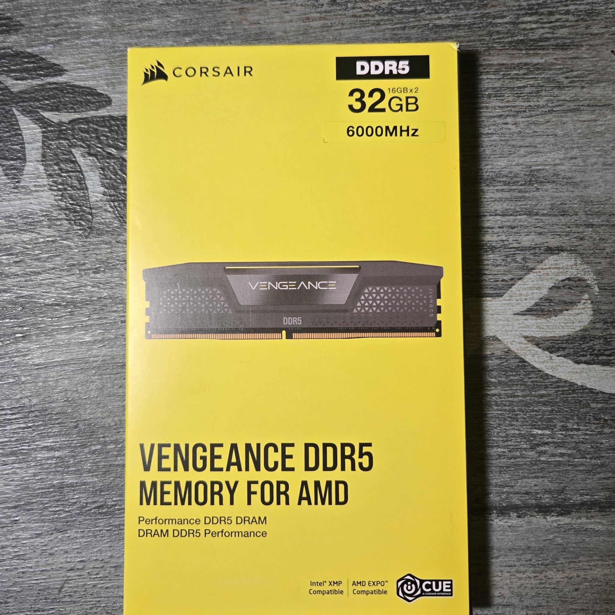 *New In Box* 32gb (2x16) 6000 Corsair Vengeance