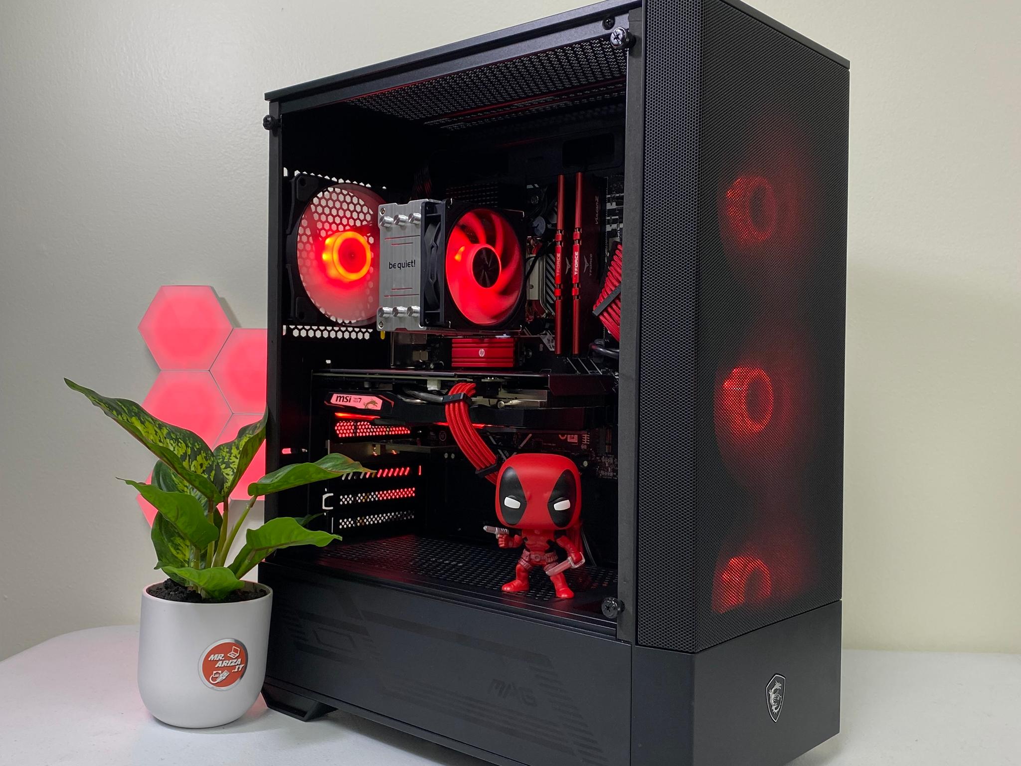 Labor Day Deal !!!💪 Crimson Shadow Gaming PC🎮 - i5-12400F / 16GB RAM / 1TB /GTX 1660