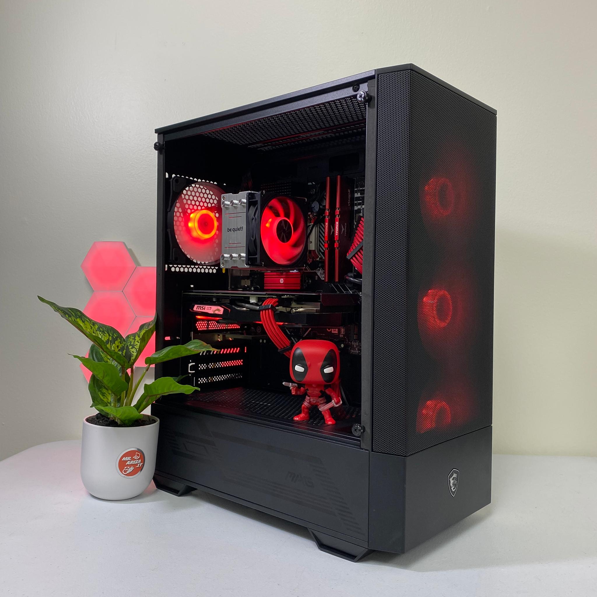 Labor Day Deal !!!💪 Crimson Shadow Gaming PC🎮 - i5-12400F / 16GB RAM / 1TB /GTX 1660